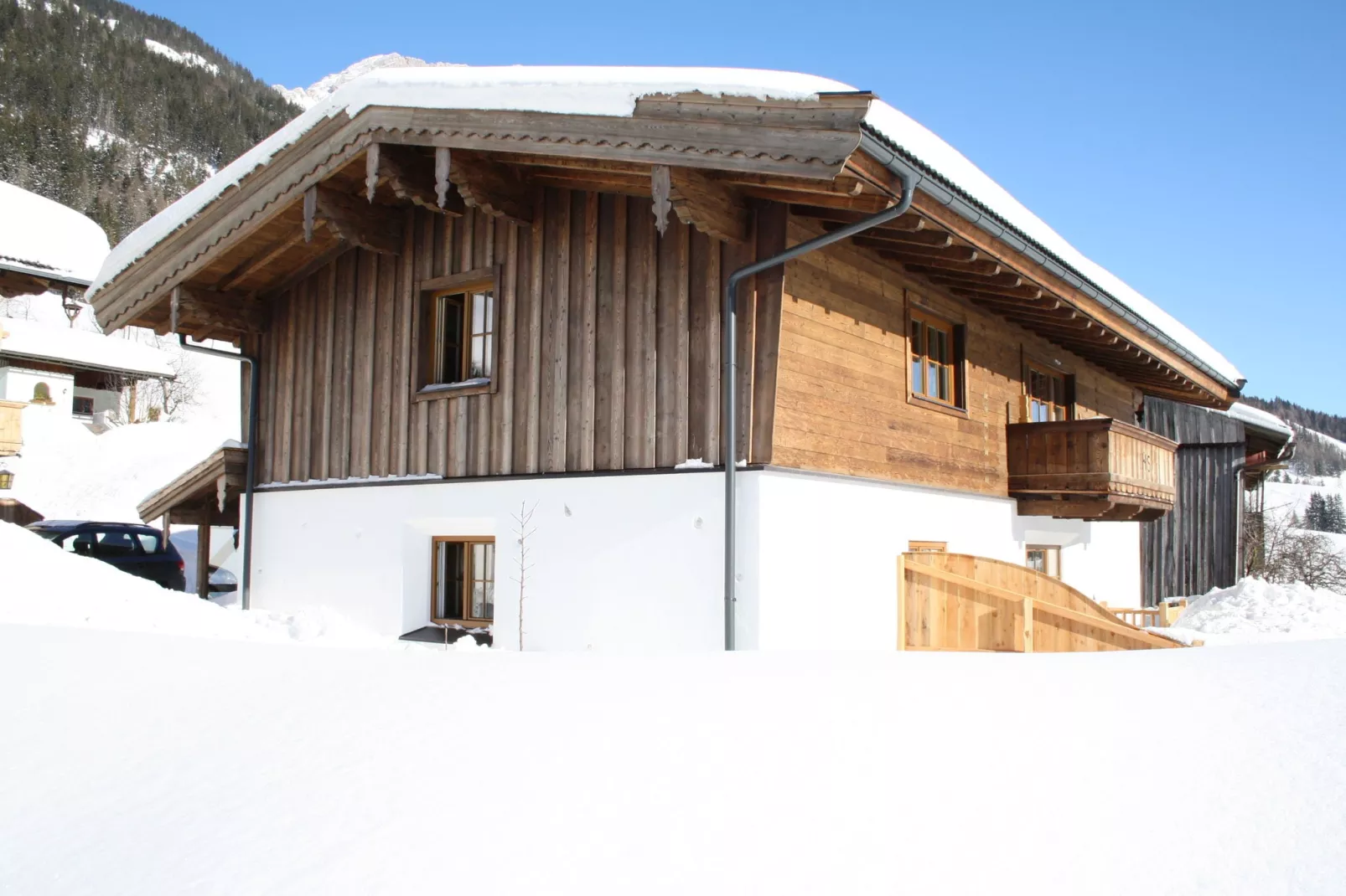 Apartment Marchenthorn-Exterieur winter