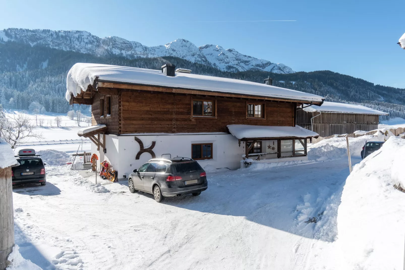 Apartment Marchenthorn-Exterieur winter