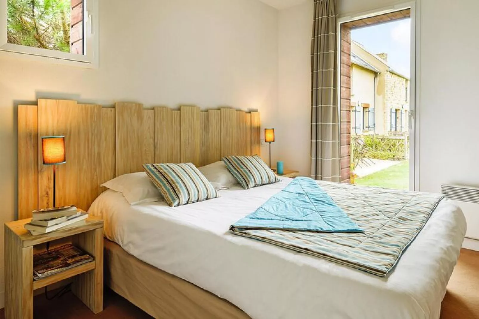 Residence Les Hauts de la Houle, Cancale-M.8X - Maisonnette Duplex 8 Pers.-Slaapkamer