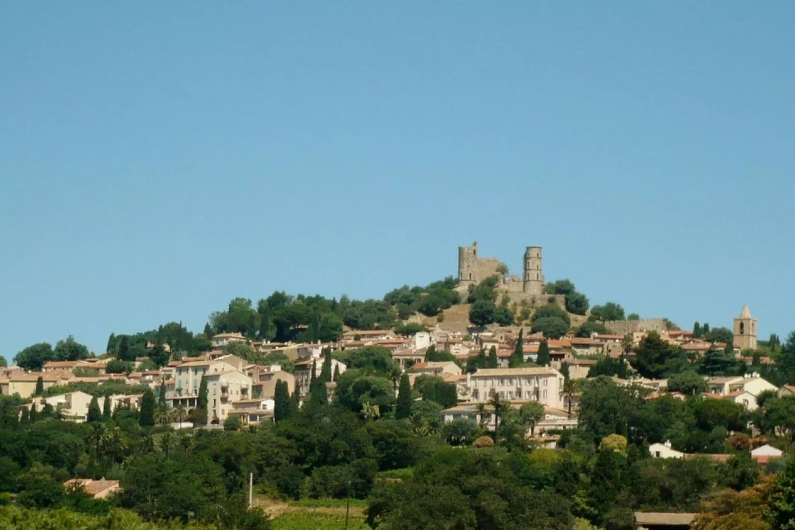 Doppelhaushälfte Grimaud-Gebieden zomer 5km