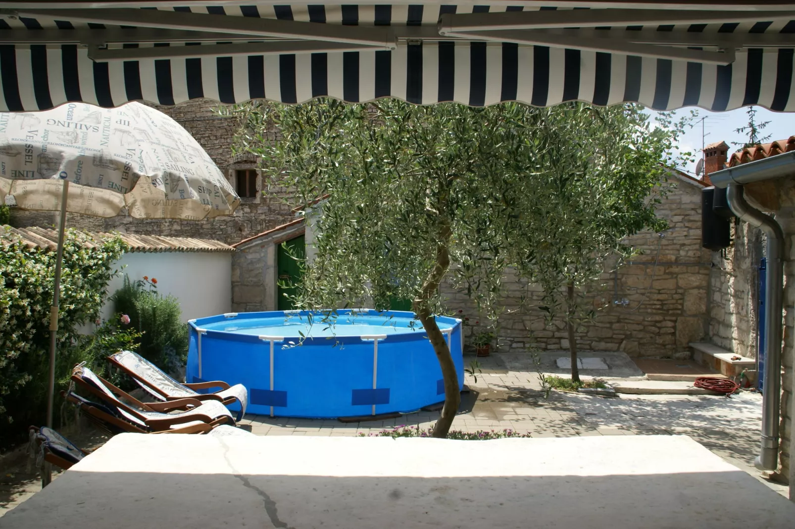 Casa Mario-Uitzicht zomer