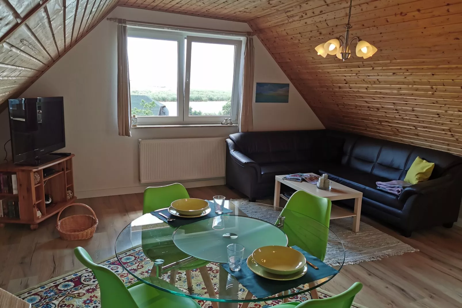 Urlaub auf der Insel Usedom-Woonkamer