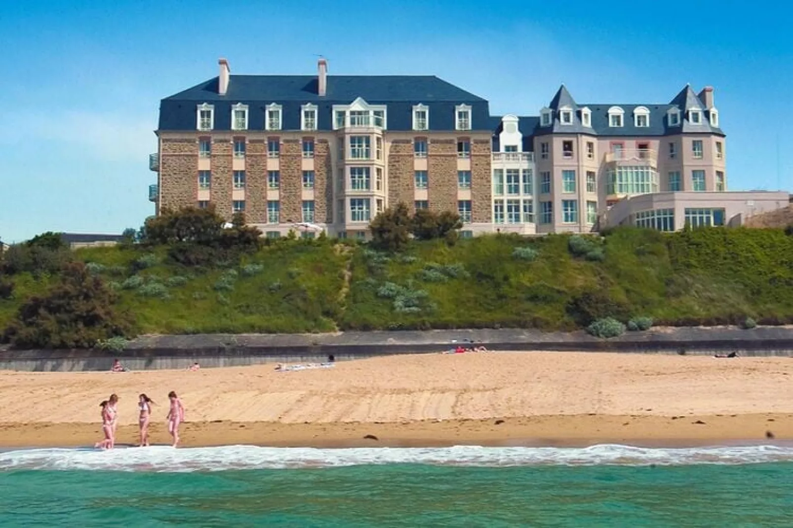 Residence Reine Marine St Malo // app 2 pc latéral 4 pers vue mer