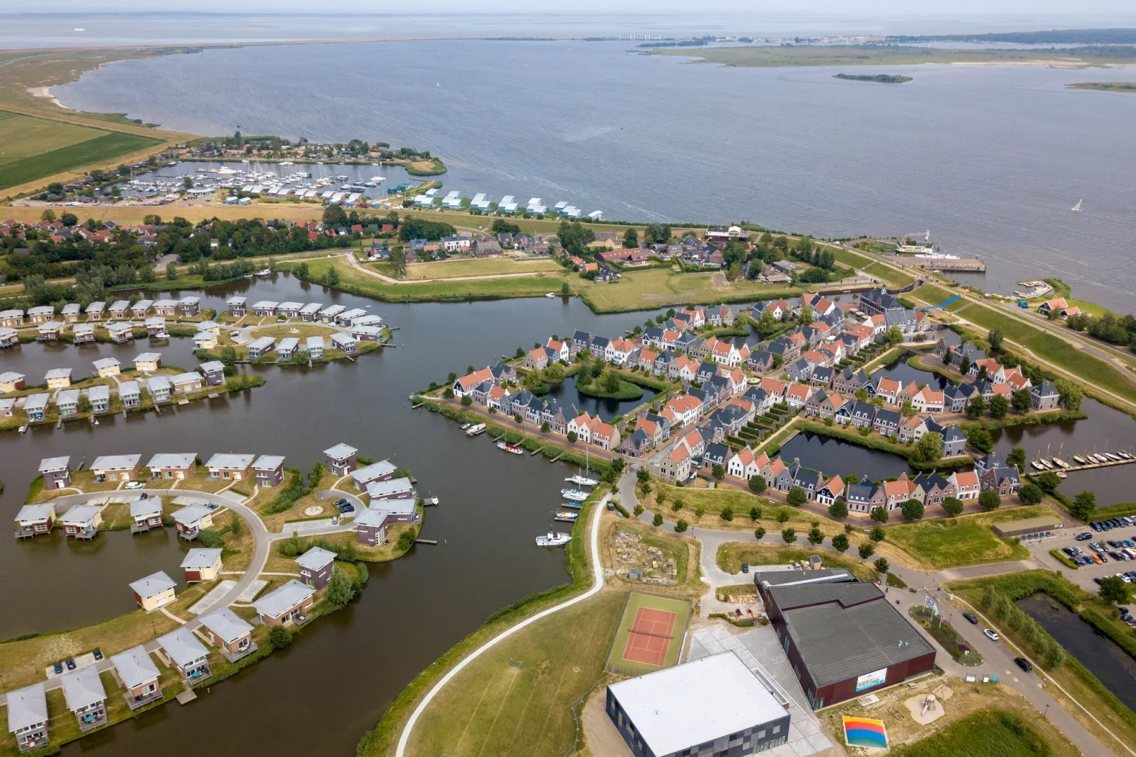 Waad en Wyn-Gebieden zomer 1km