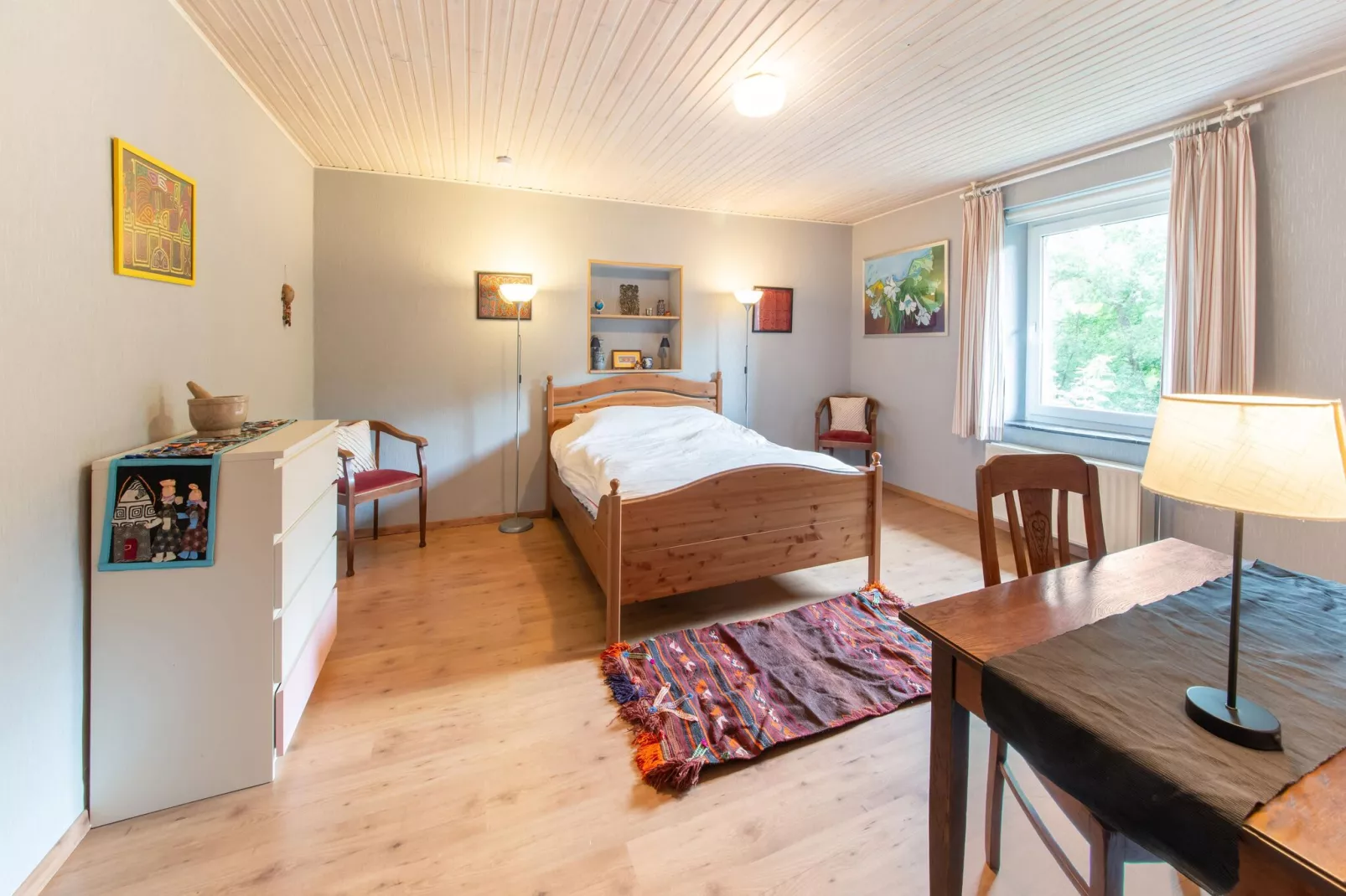 Superbe habitation au calme pour 6 personnes-Slaapkamer