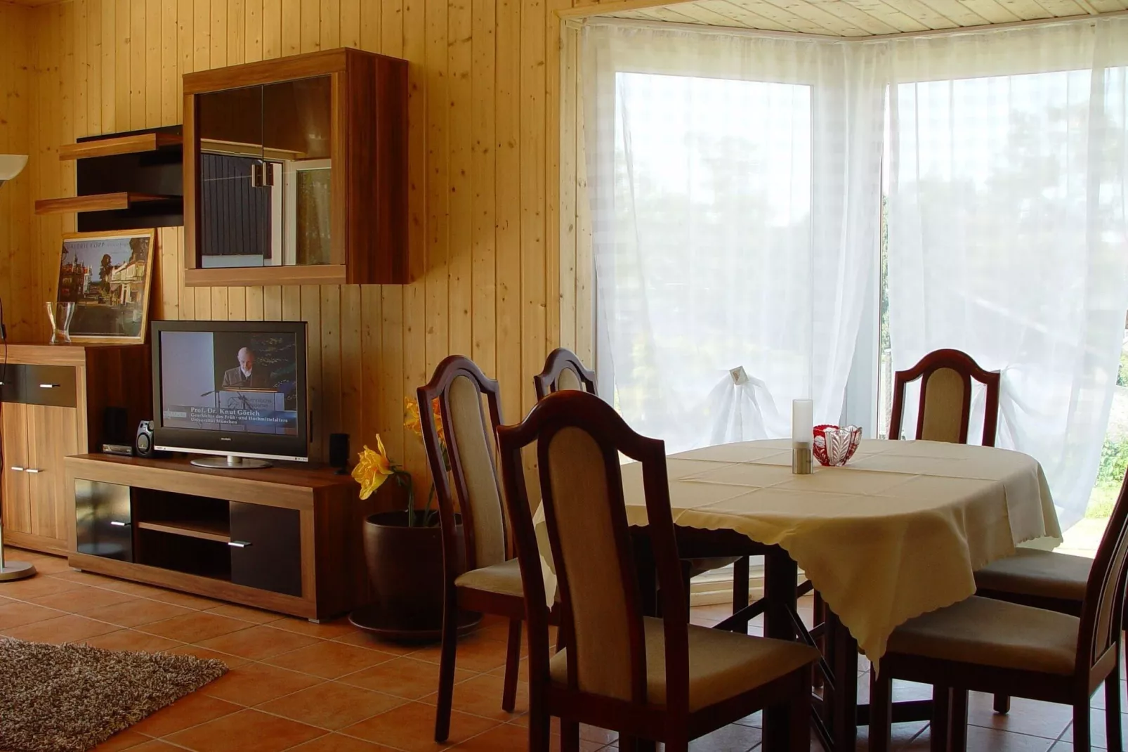 Ferienhaus am Südhang-Woonkamer