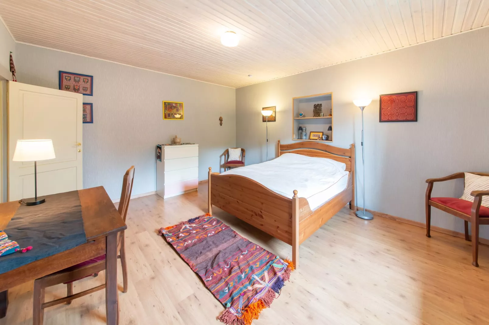 Superbe habitation au calme pour 6 personnes-Slaapkamer