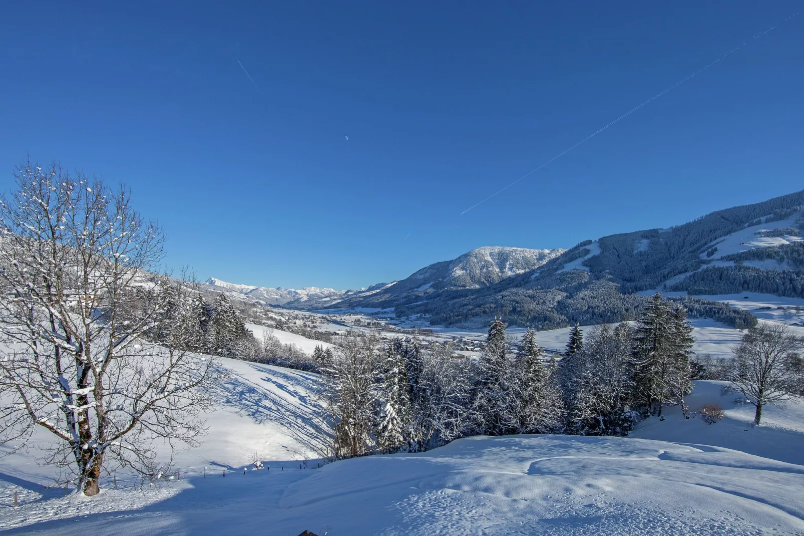 Appartement Riedmann-Uitzicht winter