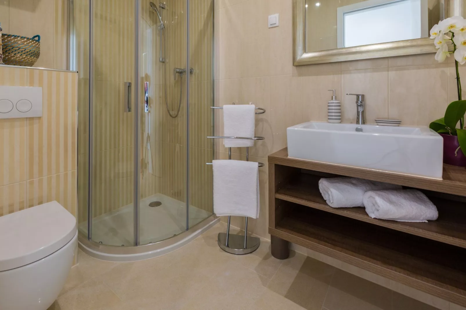 Apartment Villa Grande A2-Badkamer