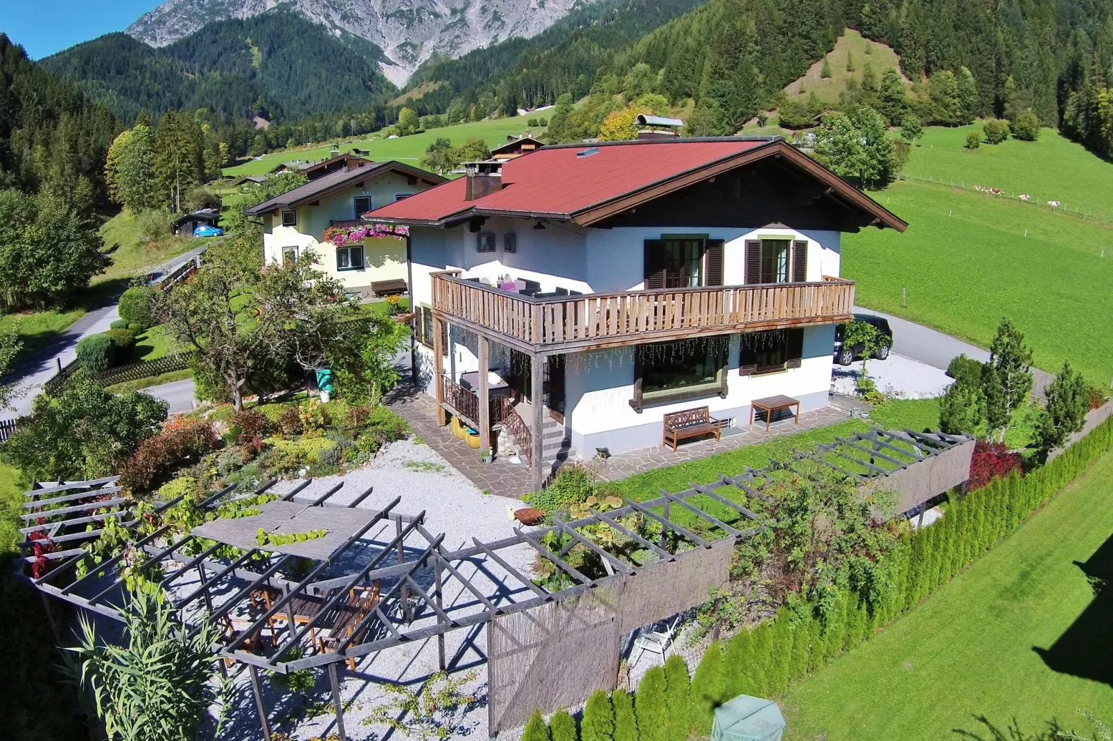 Chalet Ullach XL-Buitenkant zomer