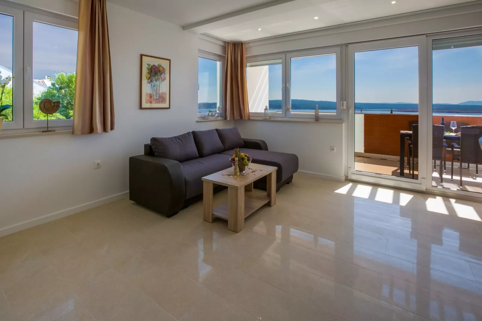 Villa Apartment Grande A3-Woonkamer
