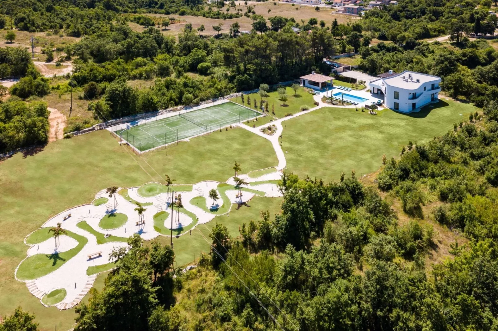 Villa La Dominika-Buitenkant zomer