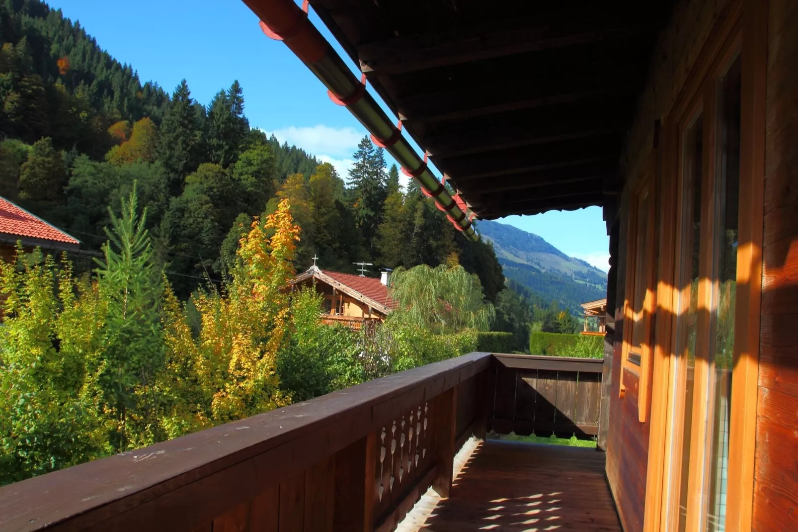 Chalet Leo-Terrasbalkon