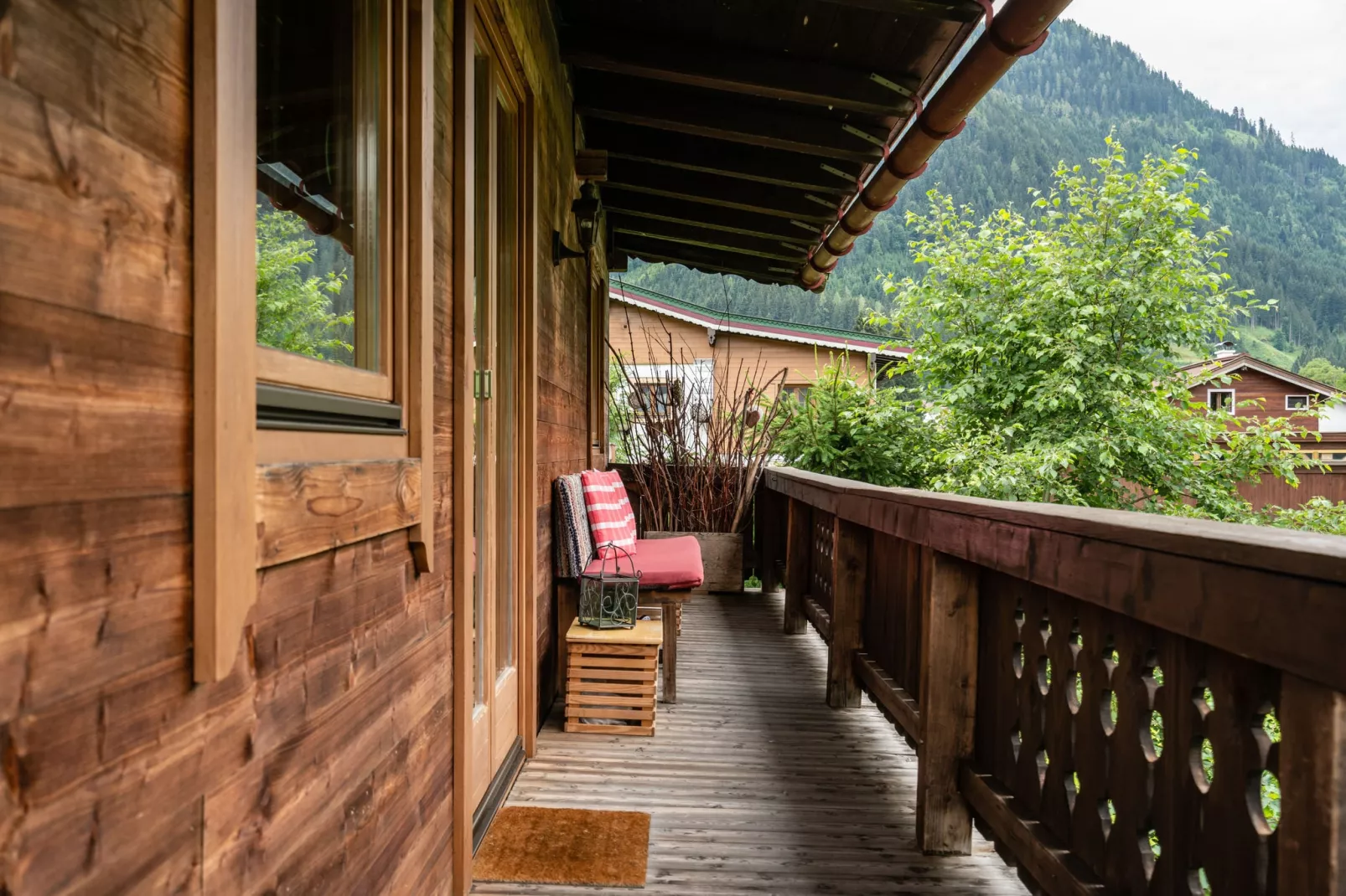 Chalet Leo-Terrasbalkon