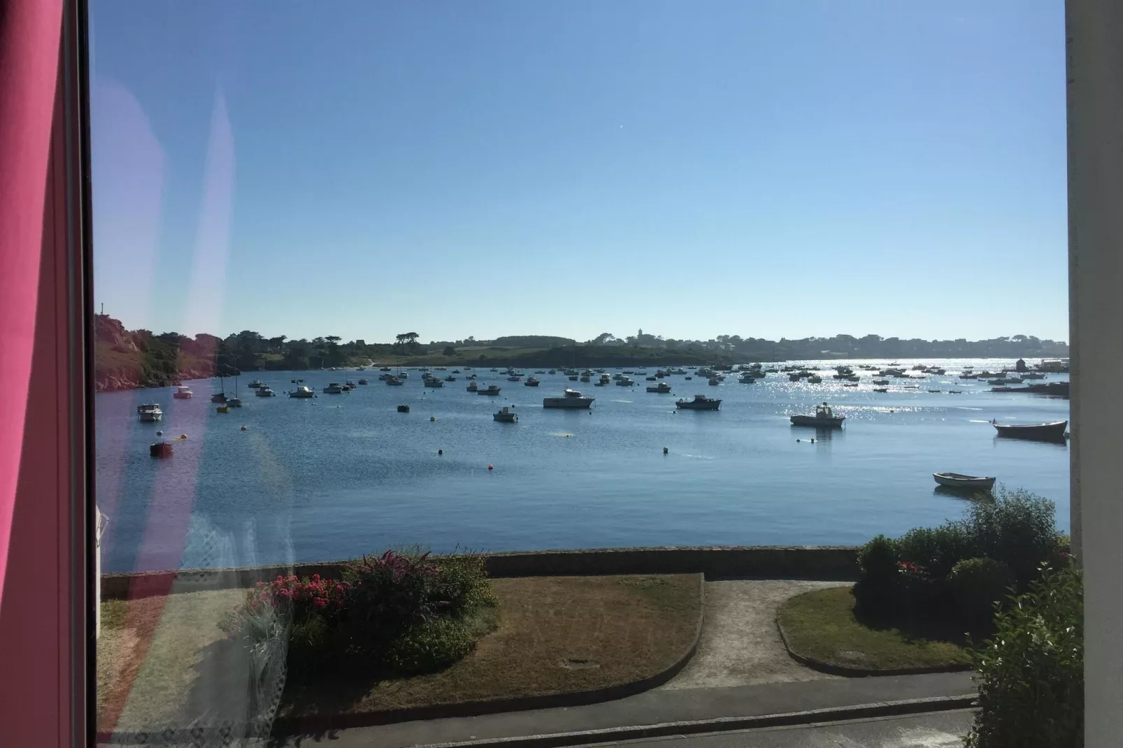 Meerblick Ferienhaus Portsall-Uitzicht zomer