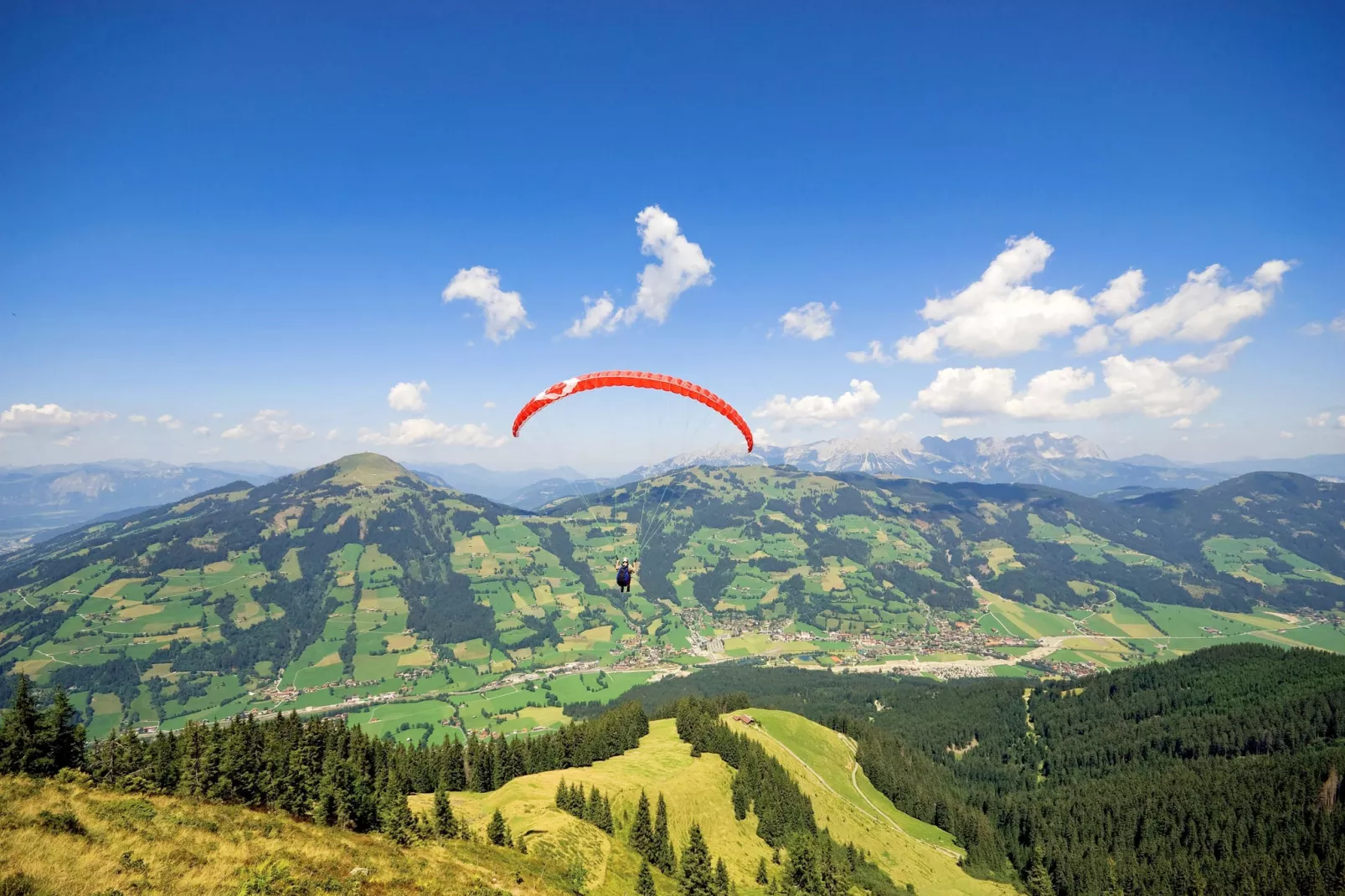 Hölzlbauer-Gebieden zomer 20km