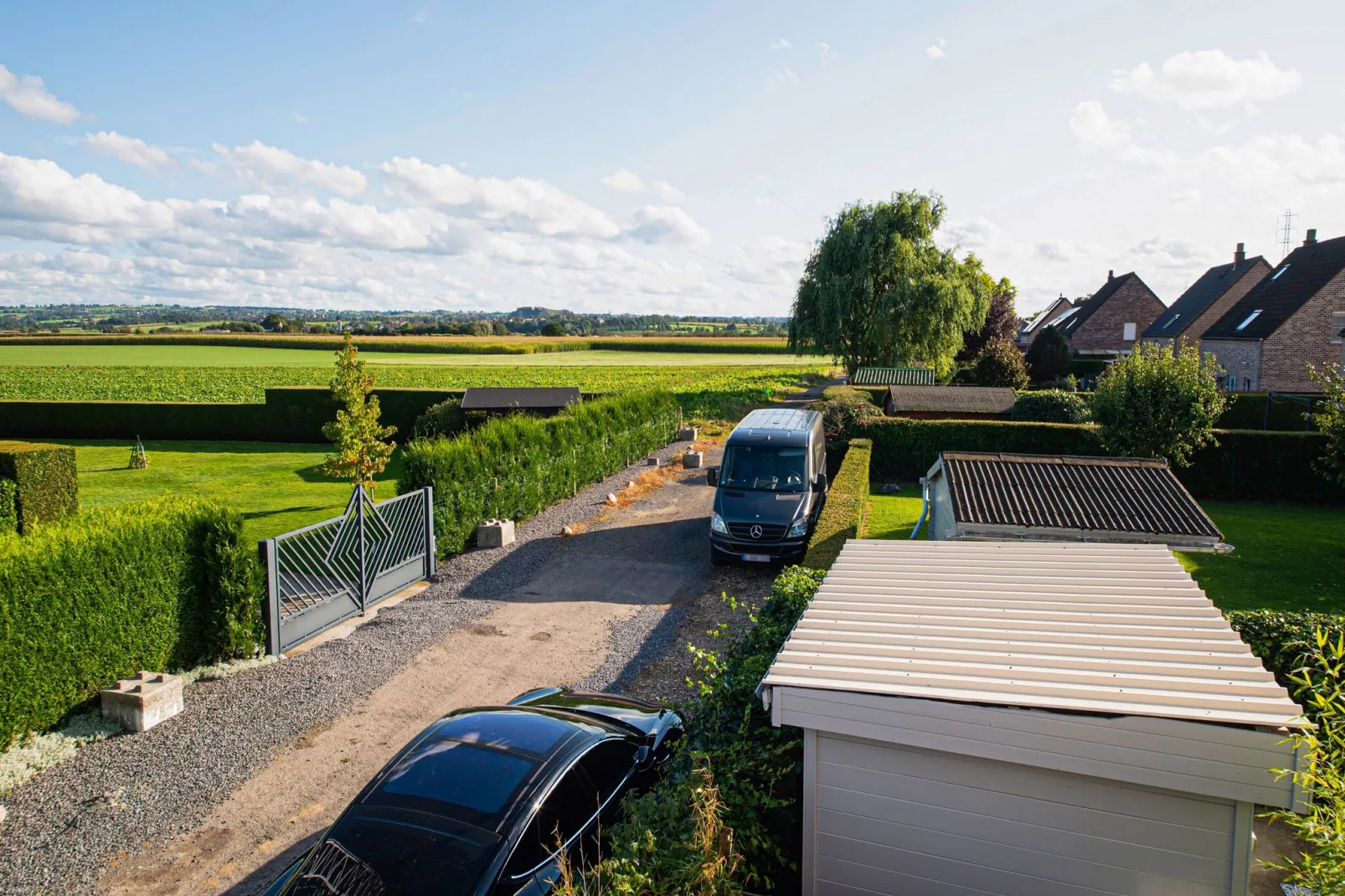 Bunker Richelle-Uitzicht zomer