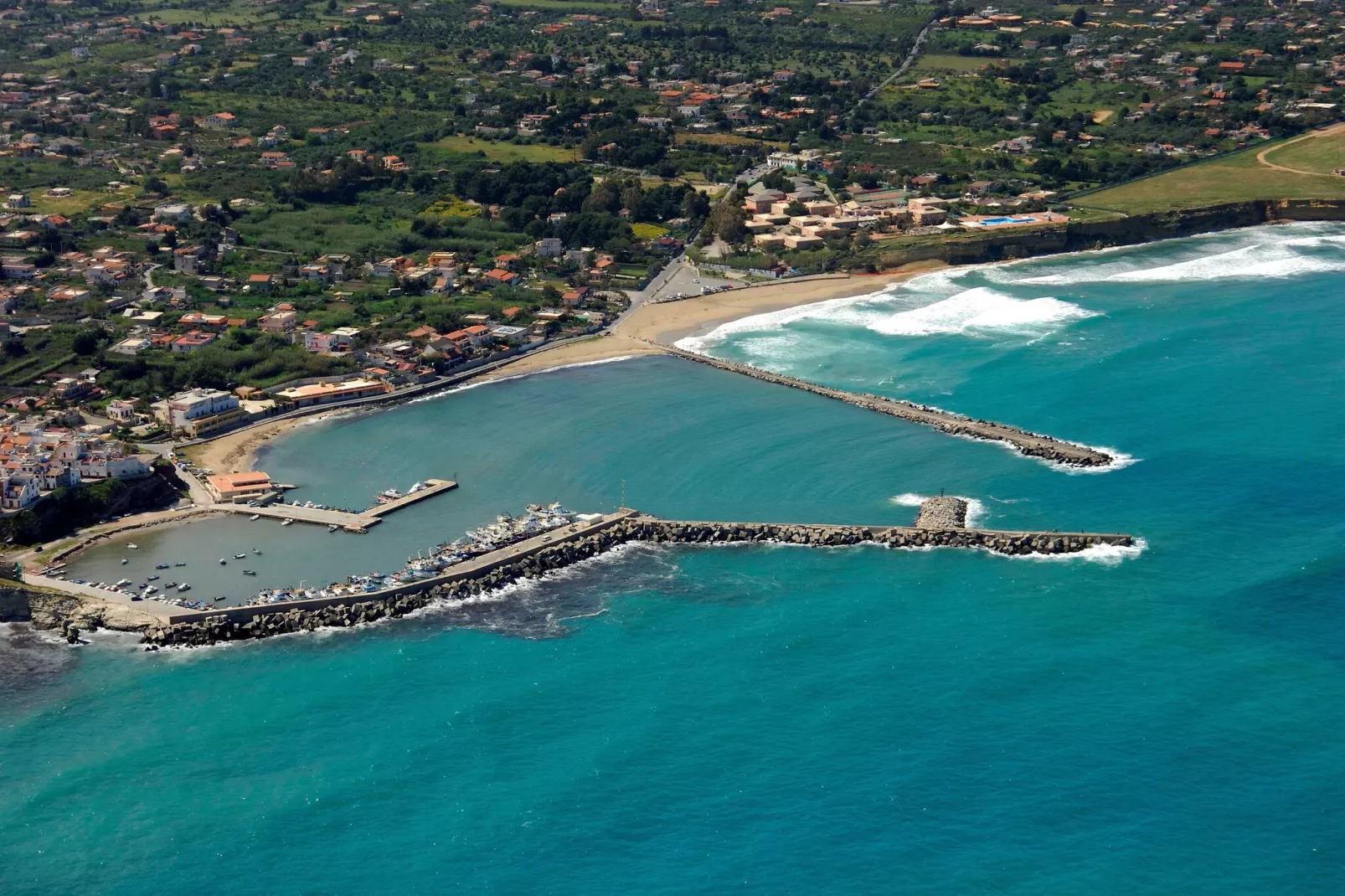 Casa dei Mori-Gebieden zomer 1km