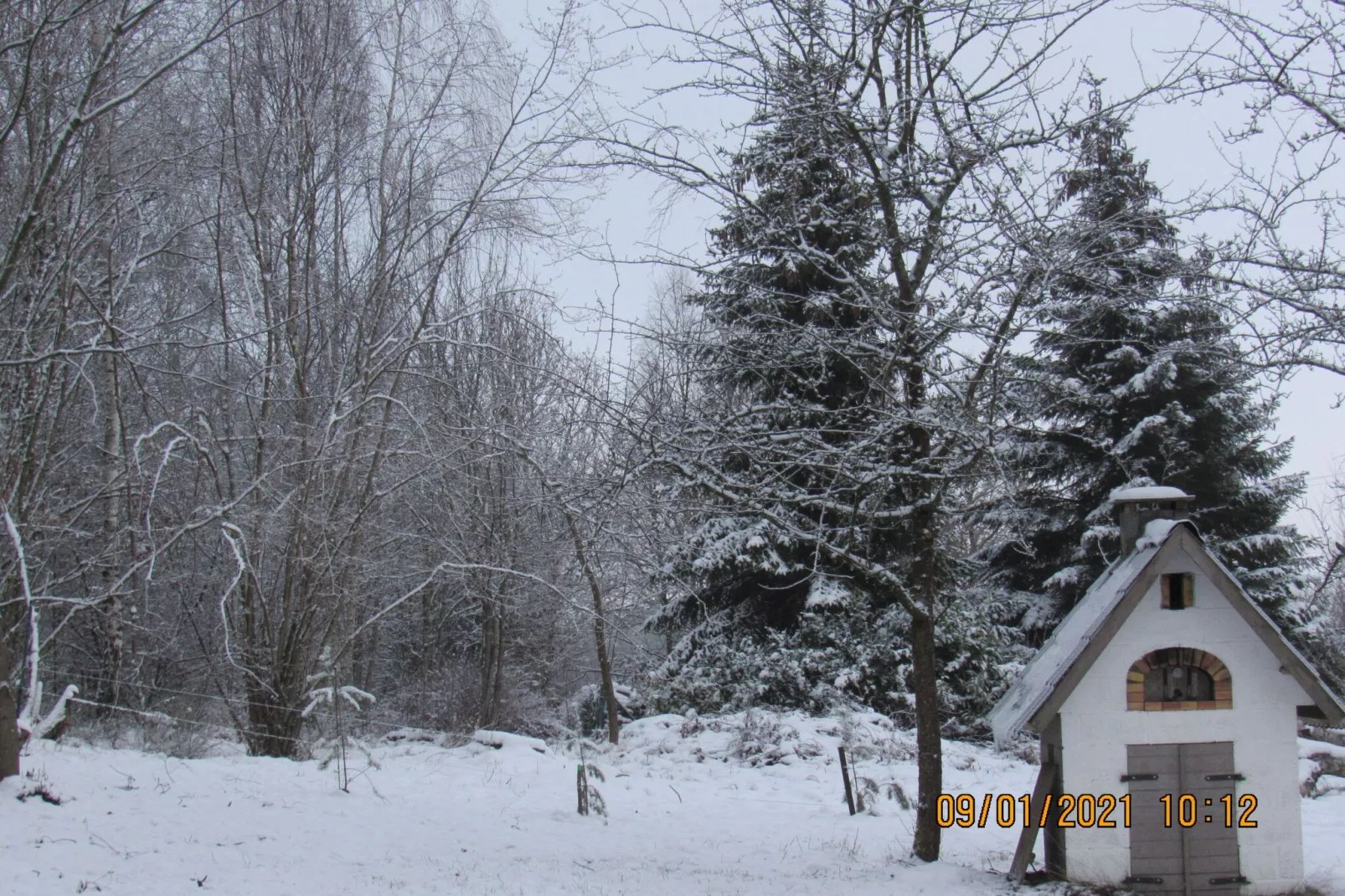 La Forêt-Tuin winter