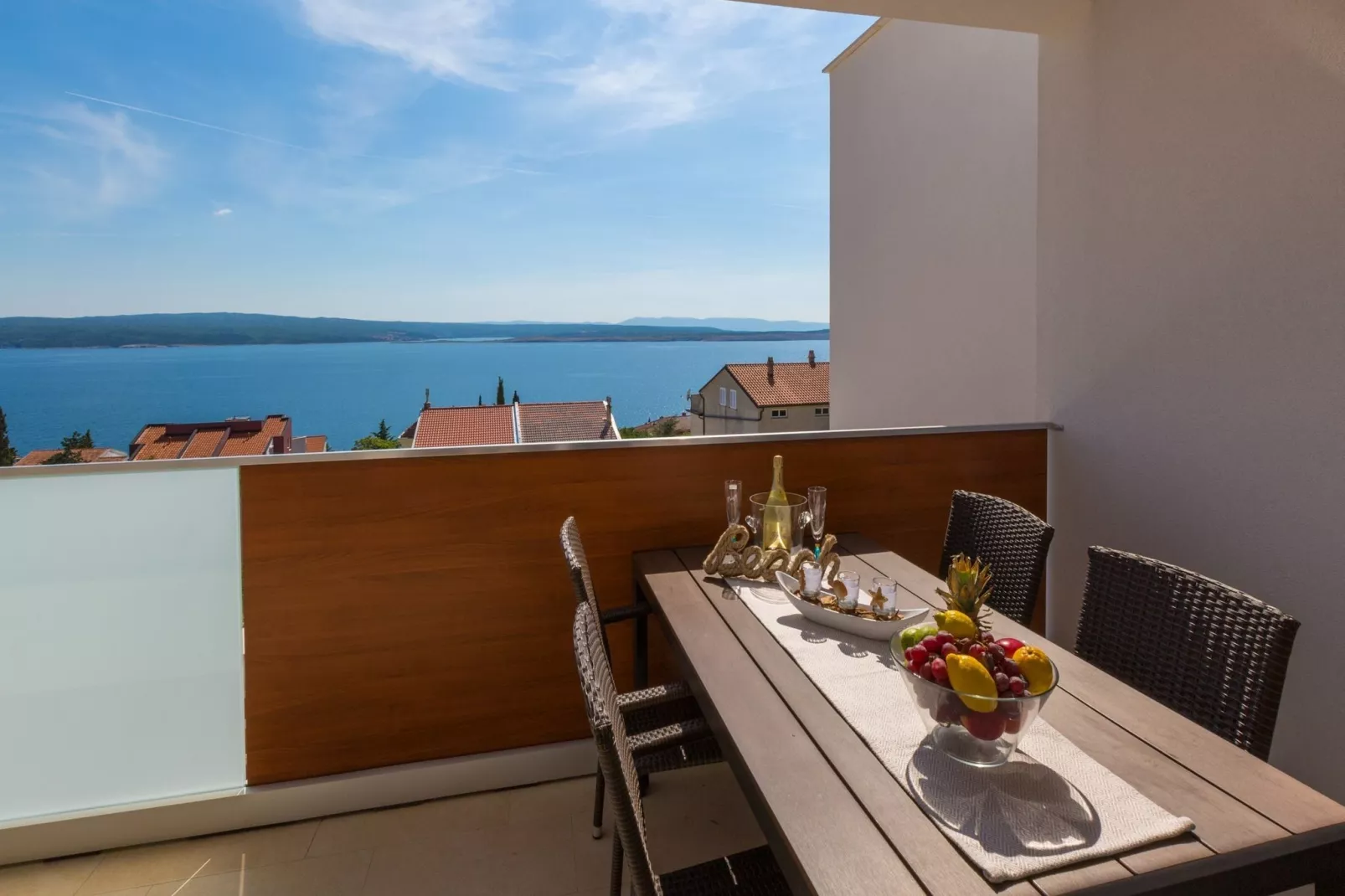 Villa Apartment Grande A4-Terrasbalkon