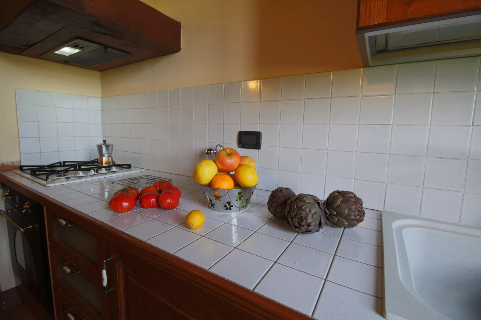 Gezellig appartement in Montepulciano met zwembad-Keuken