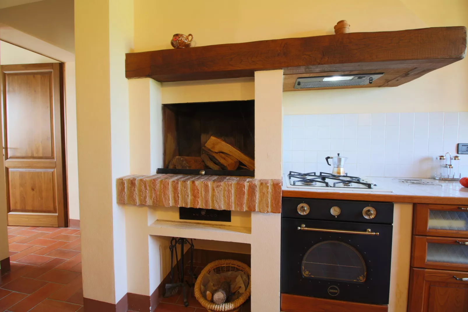 Gezellig appartement in Montepulciano met zwembad-Keuken
