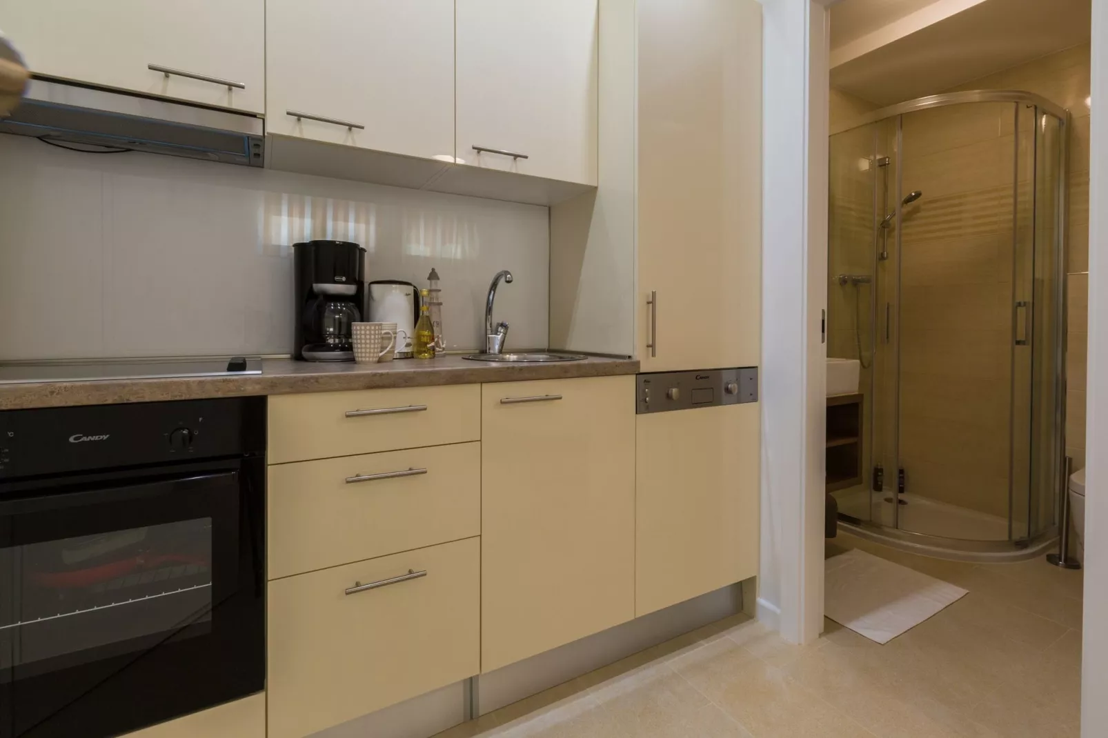Studio Apartment Vila Grande A5-Keuken
