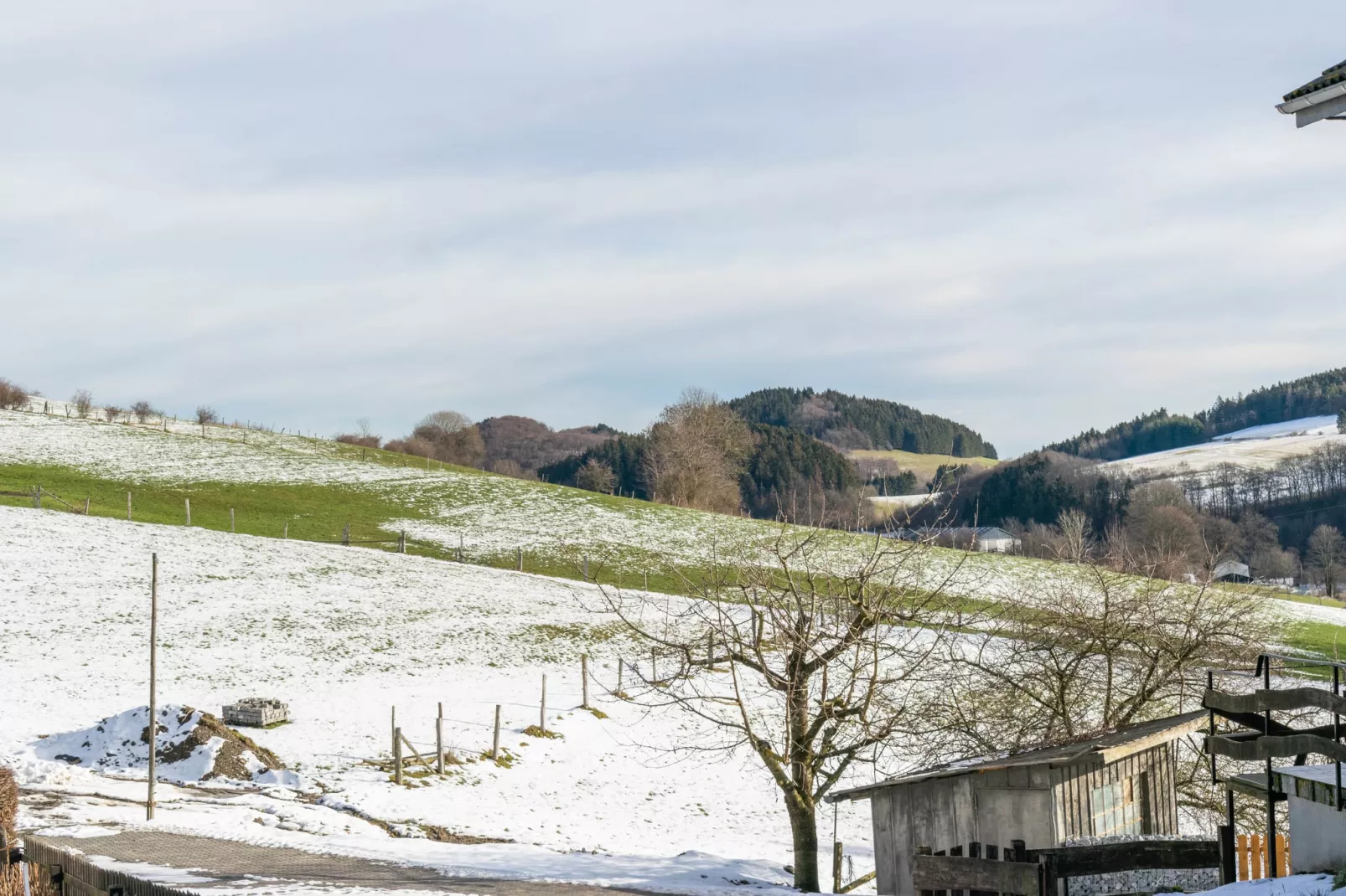 Ferienwohnung Lichte-Uitzicht winter