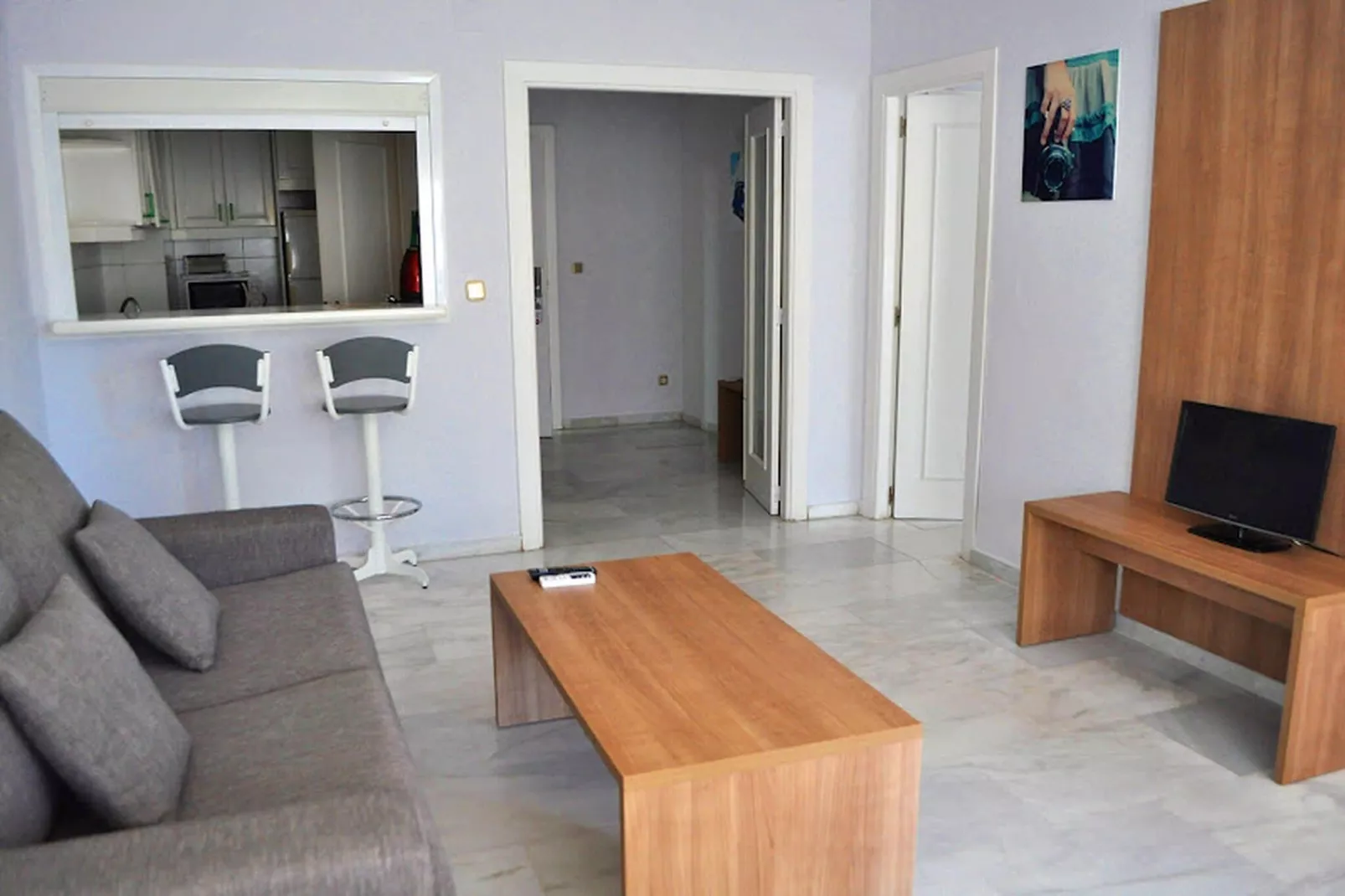 Apto 1dormitorio 4pax-Woonkamer