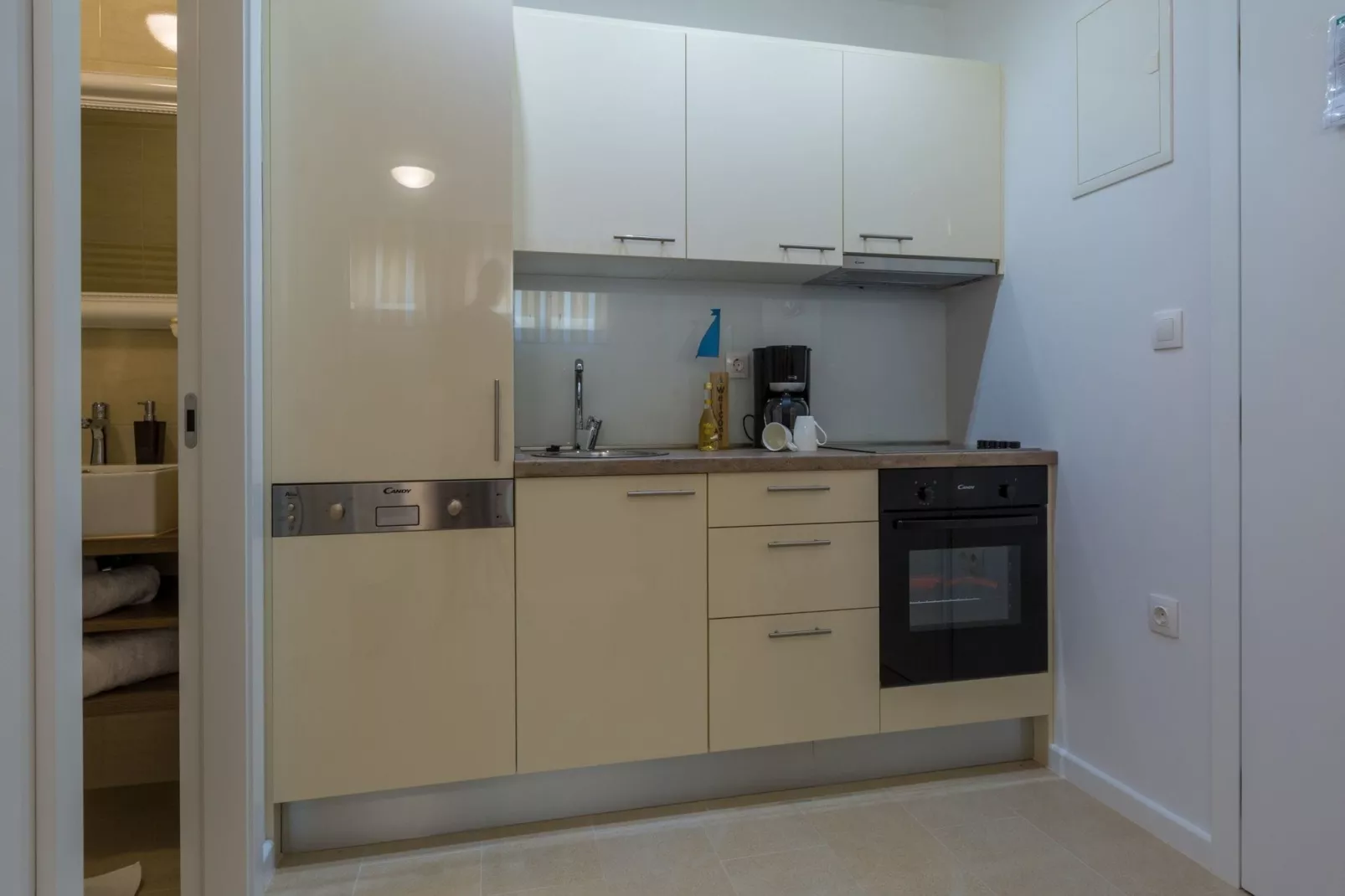 Studio Apartment Vila Grande A1-Keuken
