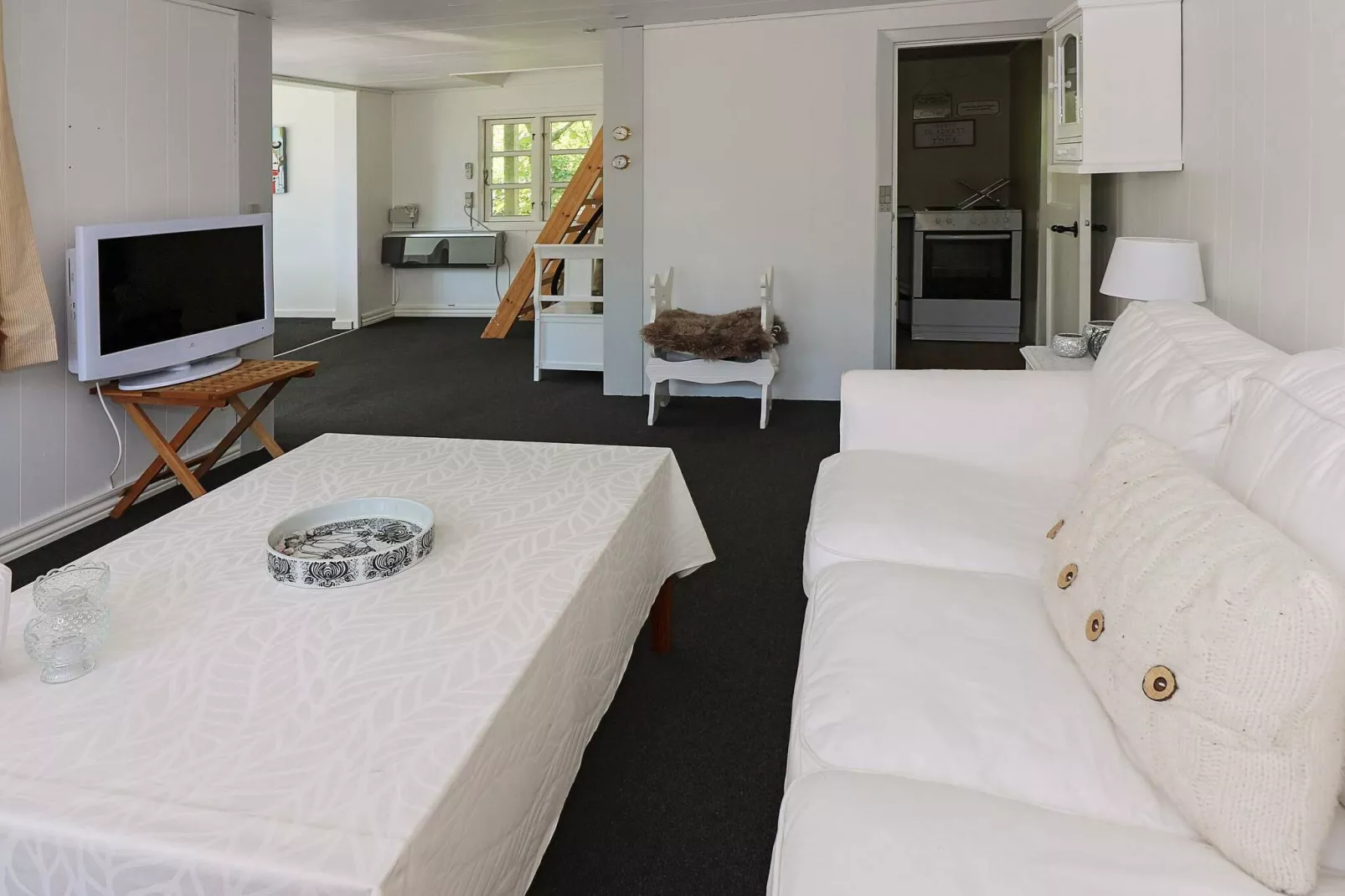 Rustieke Waterfront Cottage-By Traum-Binnen