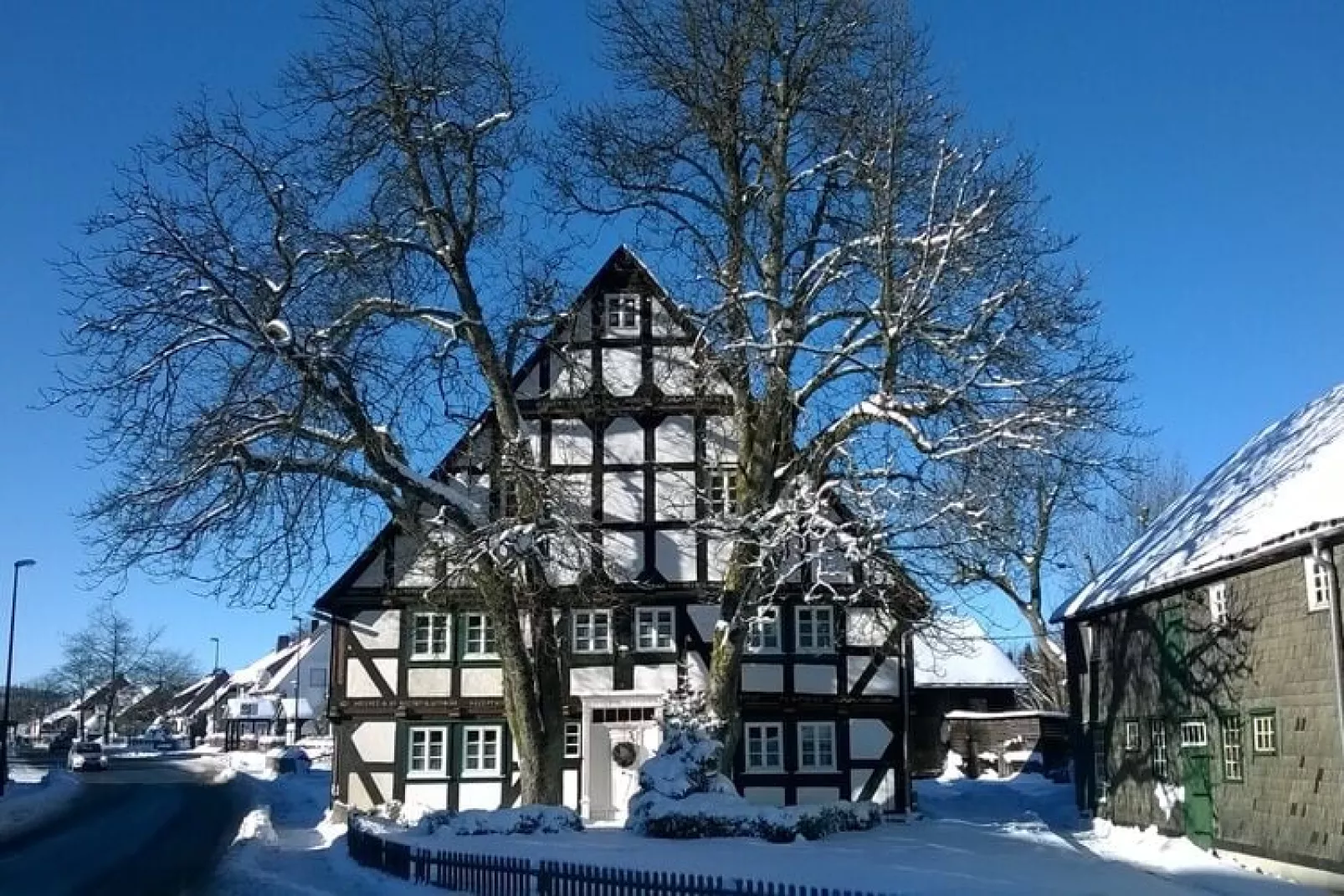 Blokhuis Winterberg Molen-Gebied winter 5km
