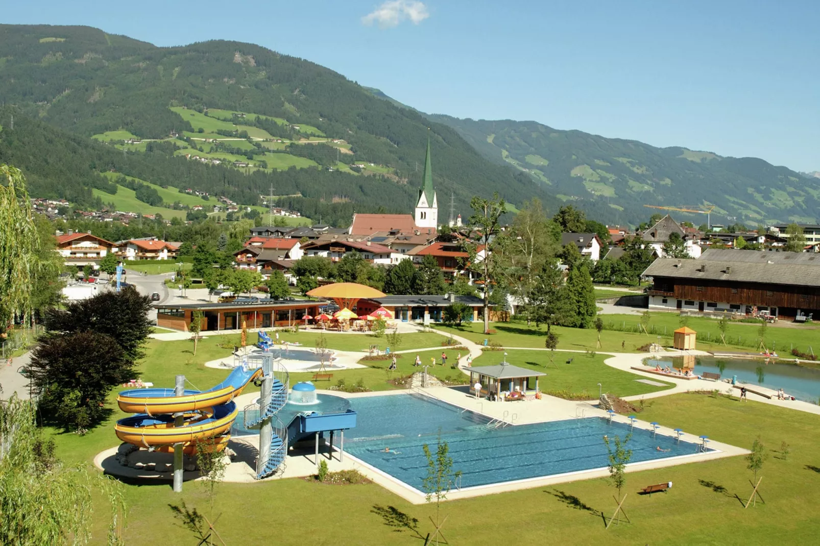 Haus Nachtschatt-Gebieden zomer 5km