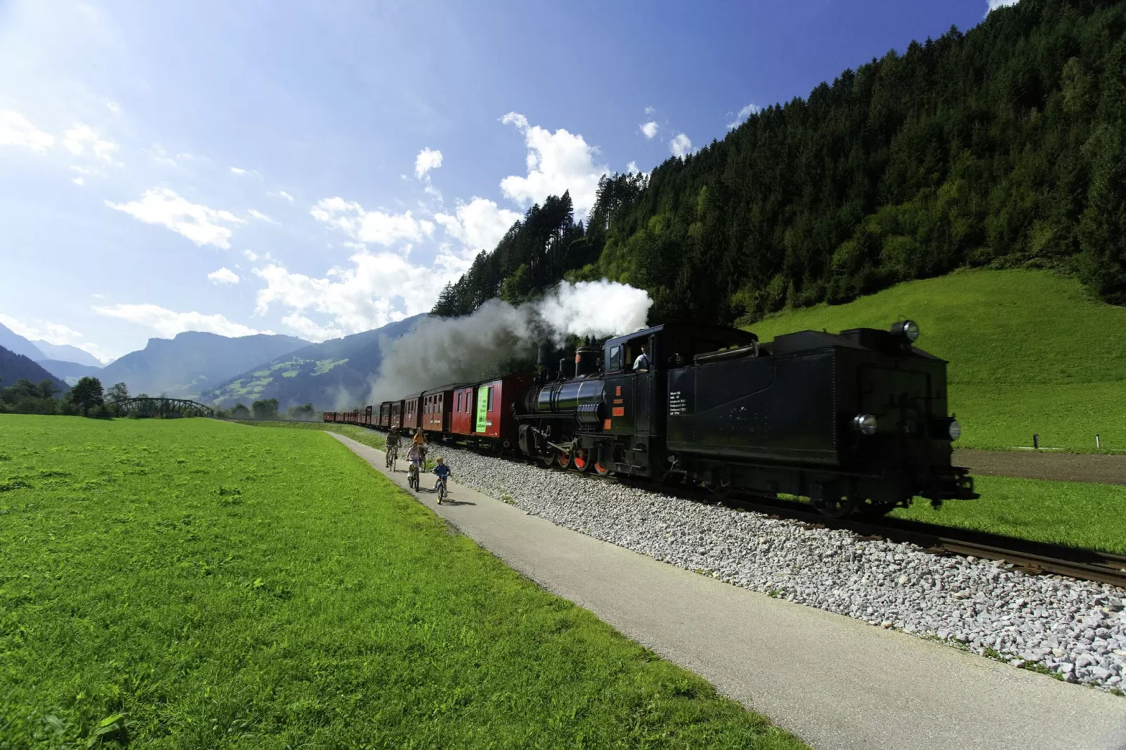 Haus Nachtschatt-Gebieden zomer 20km