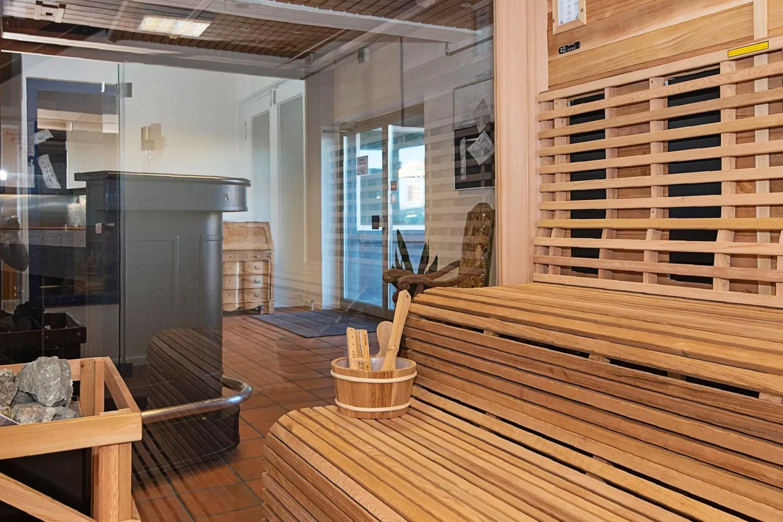 25 persoons vakantie huis in Hurup Thy-Sauna