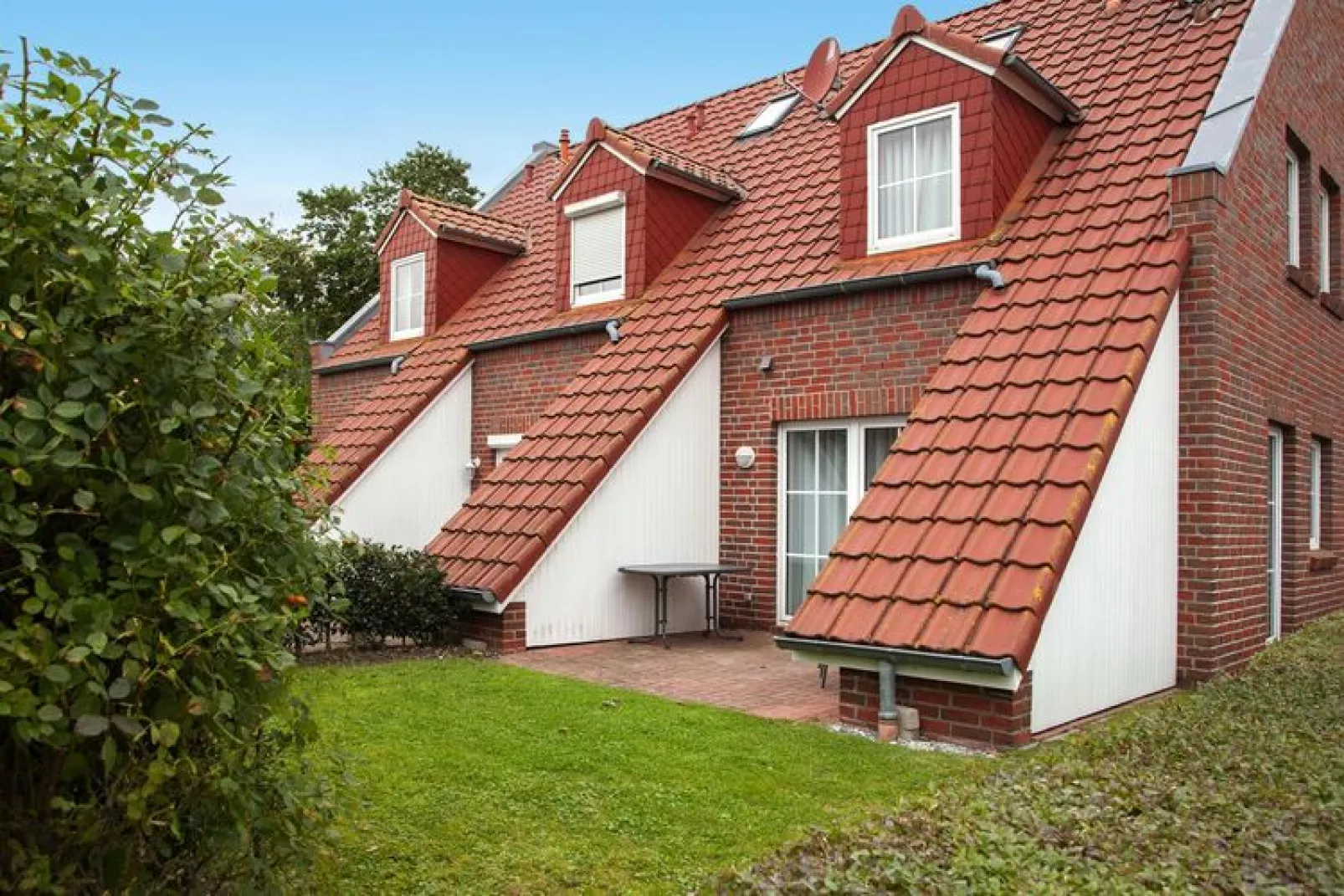 Greetsiel - Ferienhäuser Typ B-Buitenkant zomer