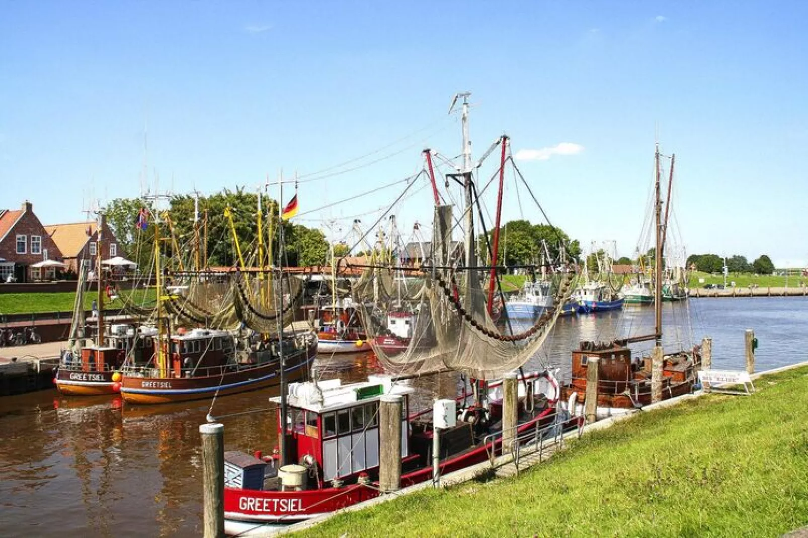 Greetsiel - Ferienhäuser Typ B-Gebieden zomer 5km