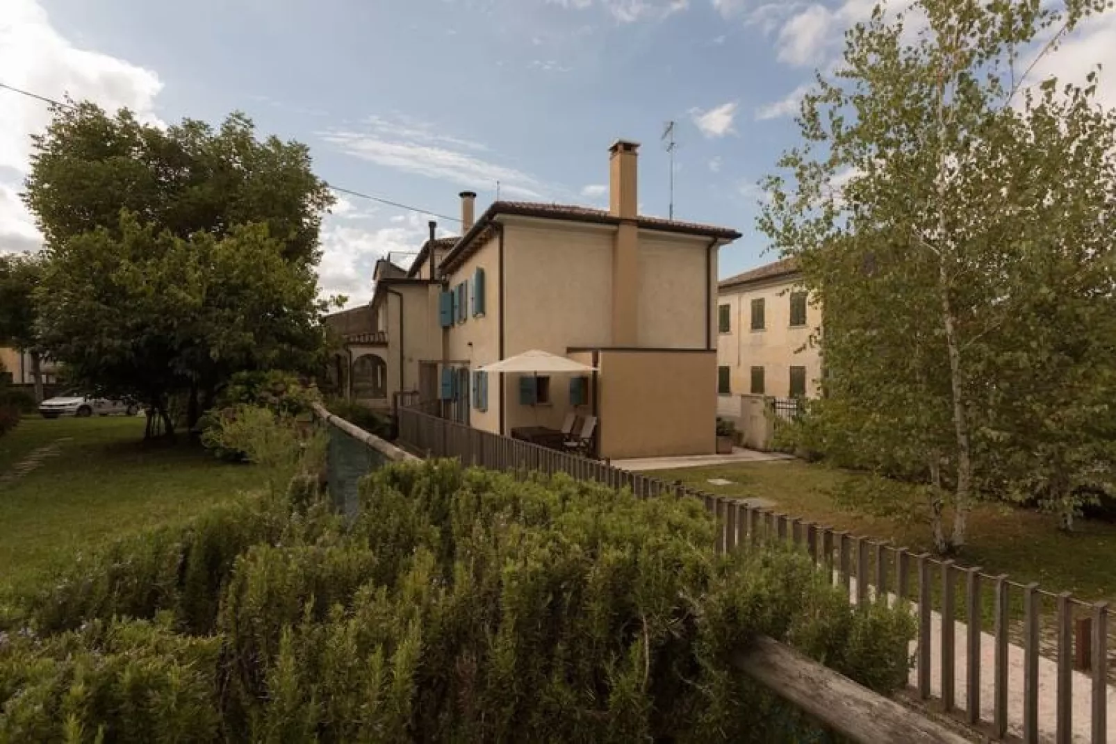 Casa sul Piave-Buitenkant zomer