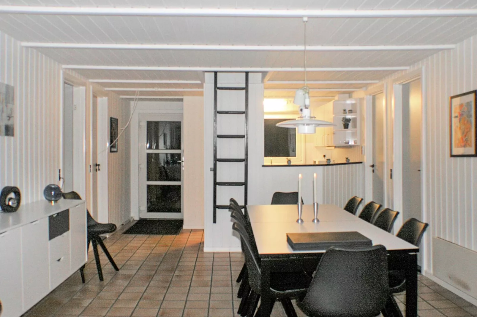 Sfeervolle vakantiewoning in Nordborg met sauna-Binnen