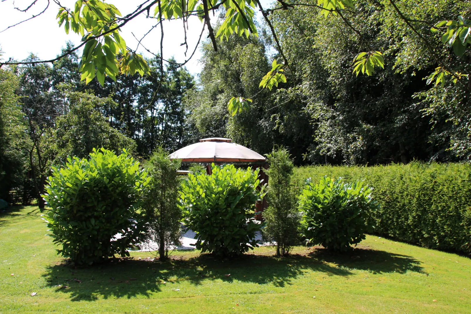 Ferienwohnung Moorhusen-Tuinen zomer