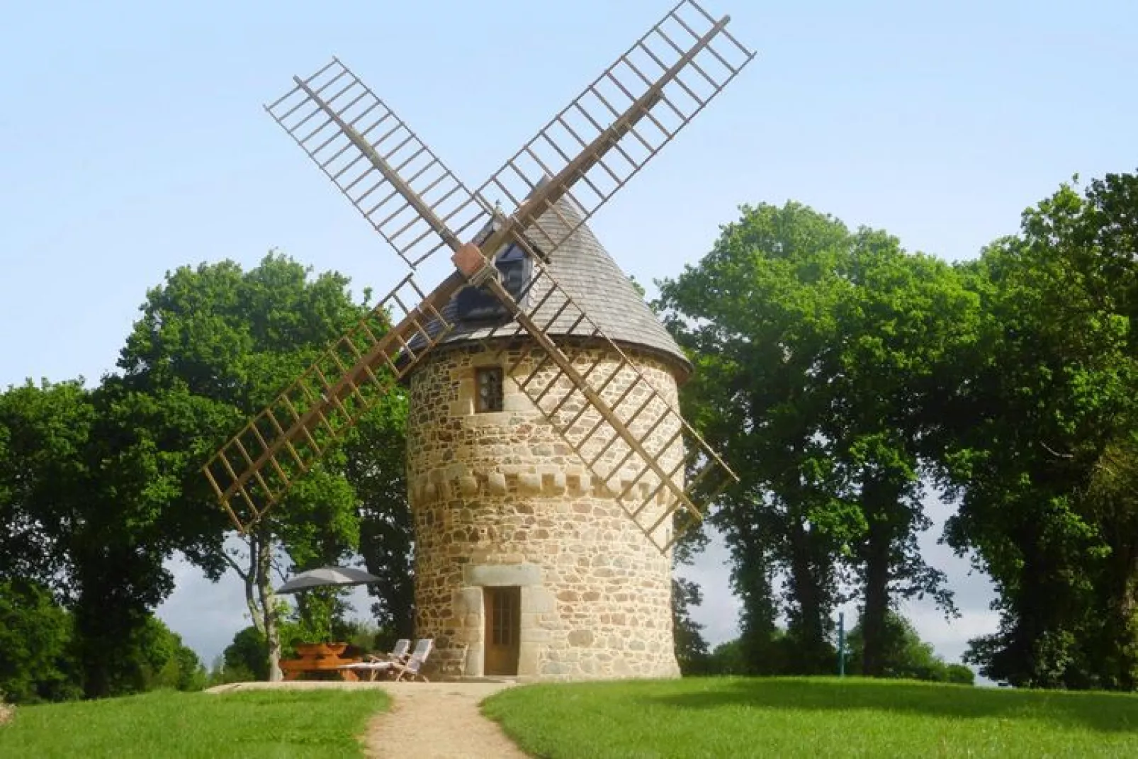Ancient windmill Gommenec'h