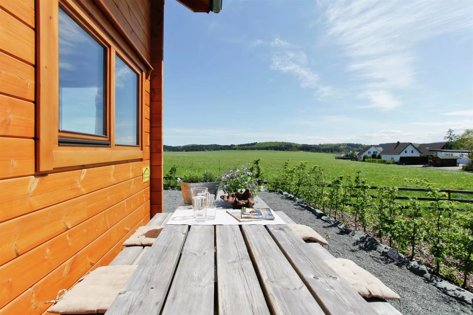 EcoLodge Sauerland 1-Terrasbalkon