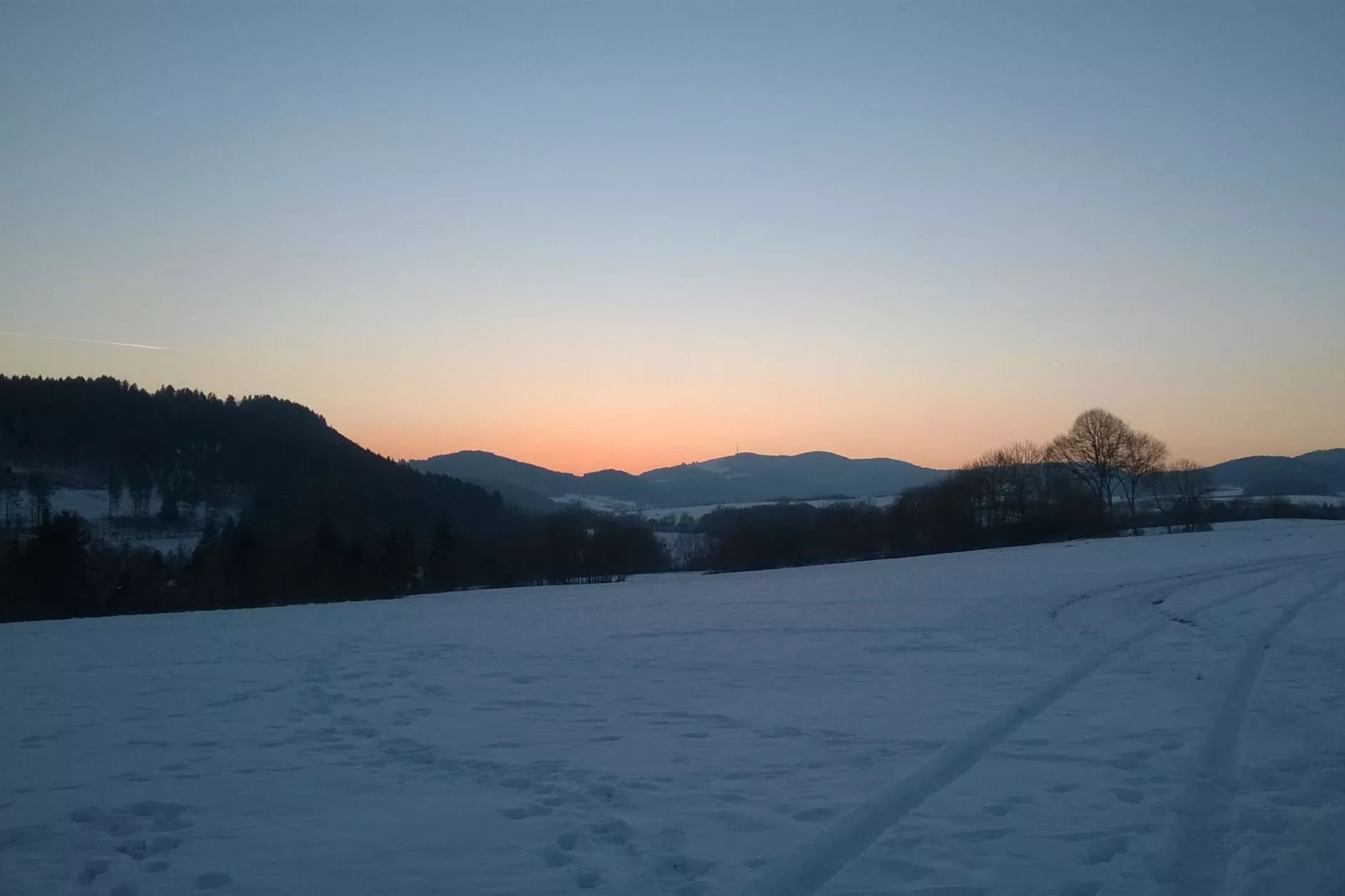 EcoLodge Sauerland 1-Gebied winter 1km