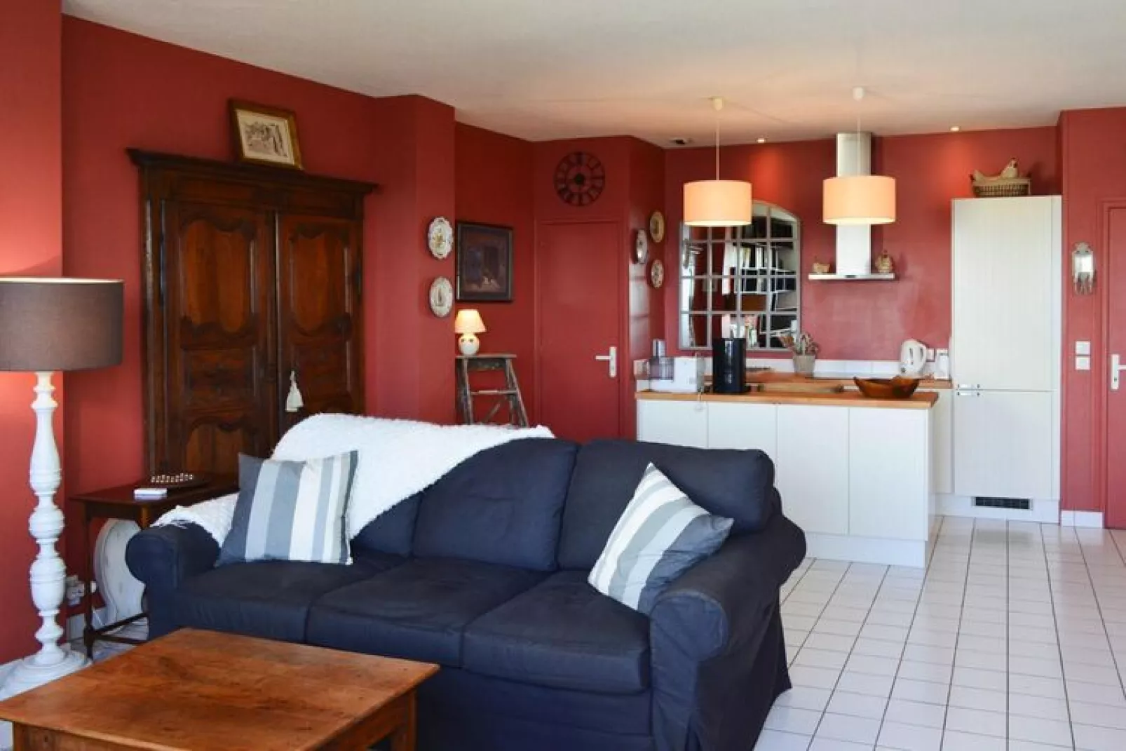 Holiday flat Plougasnou-Woonkamer