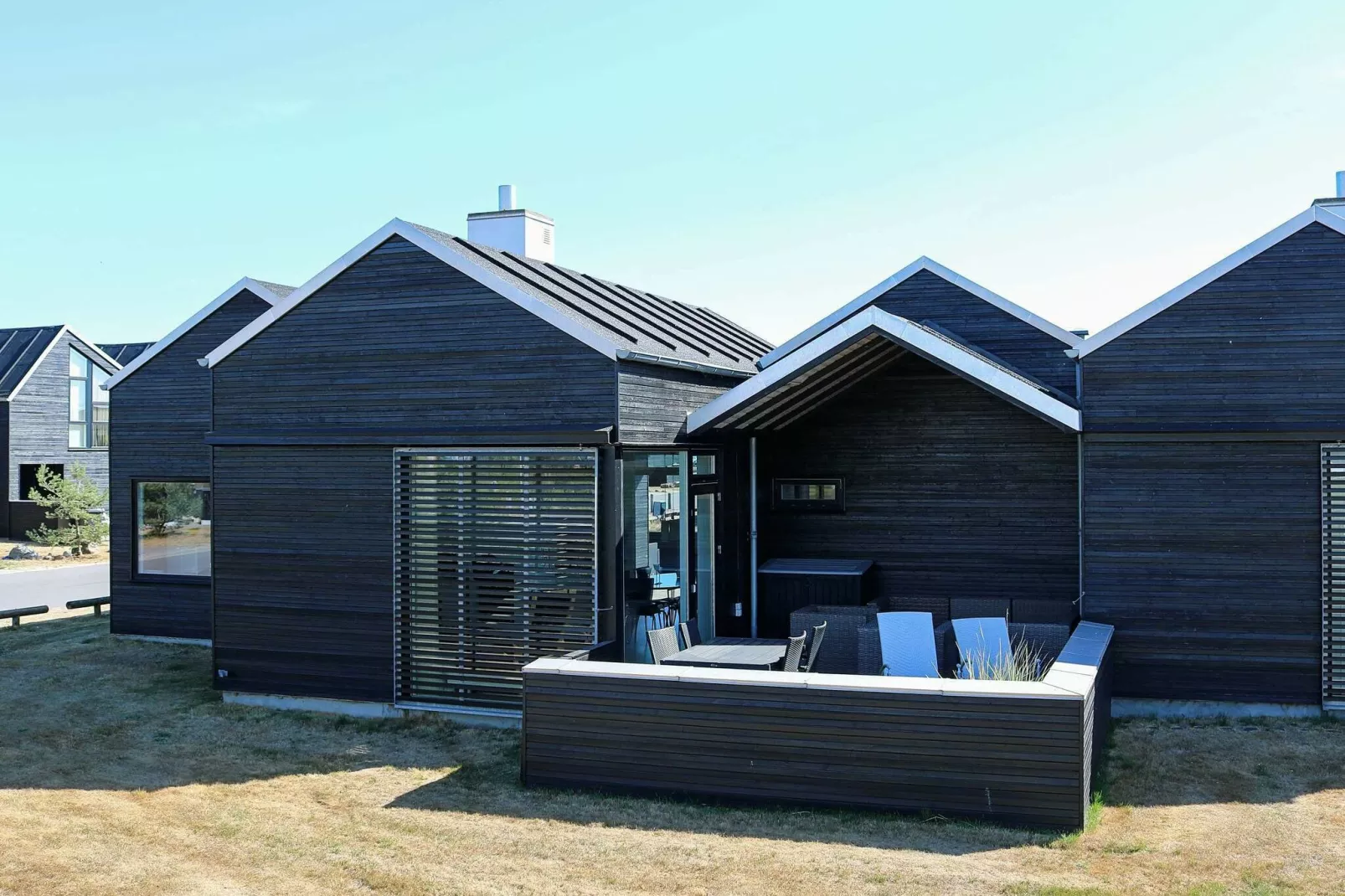 Luxe vakantiehuis in Hadsund met een sauna-Buitenlucht