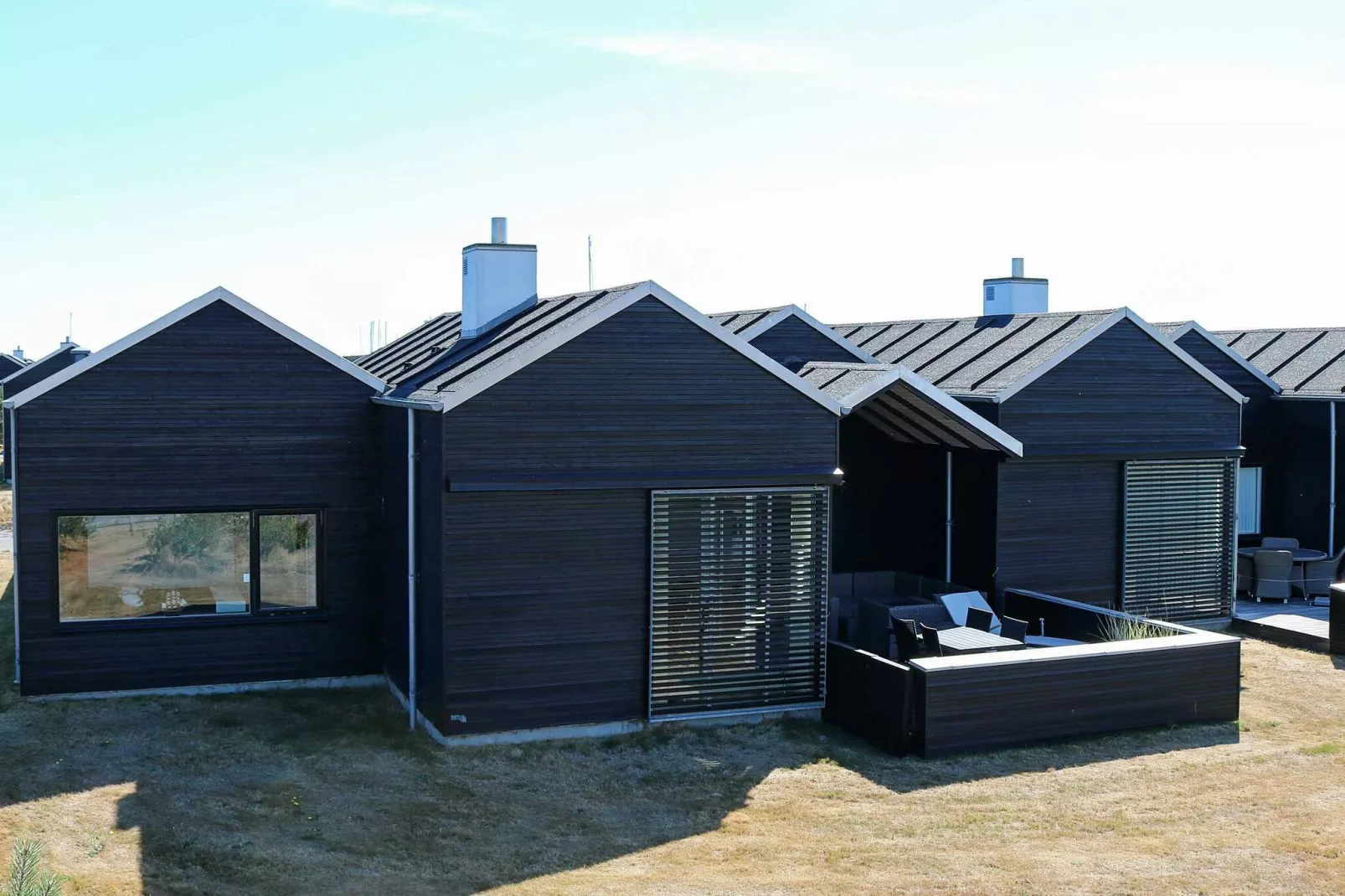 Luxe vakantiehuis in Hadsund met een sauna-Buitenlucht