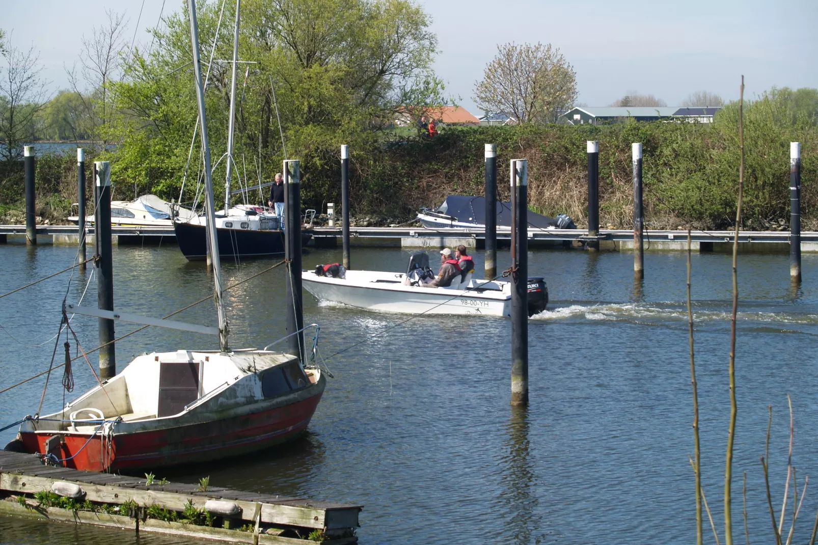 Resort De Biesbosch 2-Gebieden zomer 1km