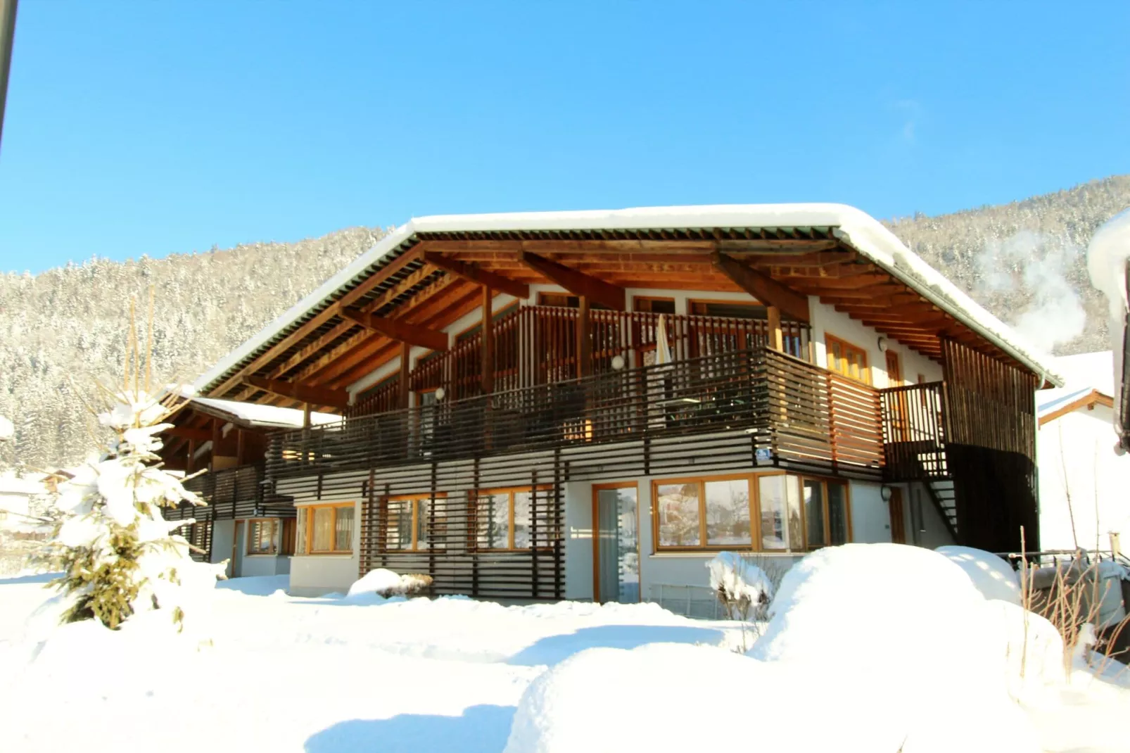 Apartment Hüttenzauber-Exterieur winter