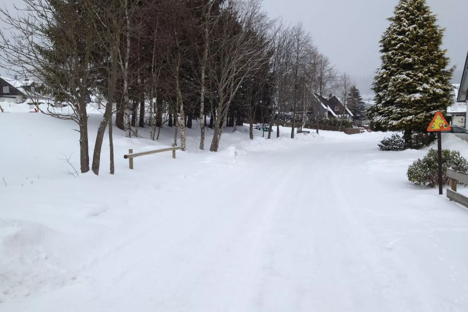 Küstelberg-Uitzicht winter