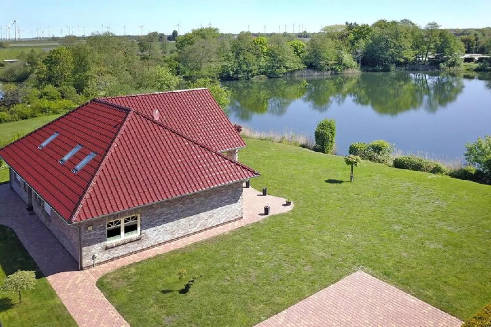 Gesamte Ferienhaus 17 Personen-Waterzicht